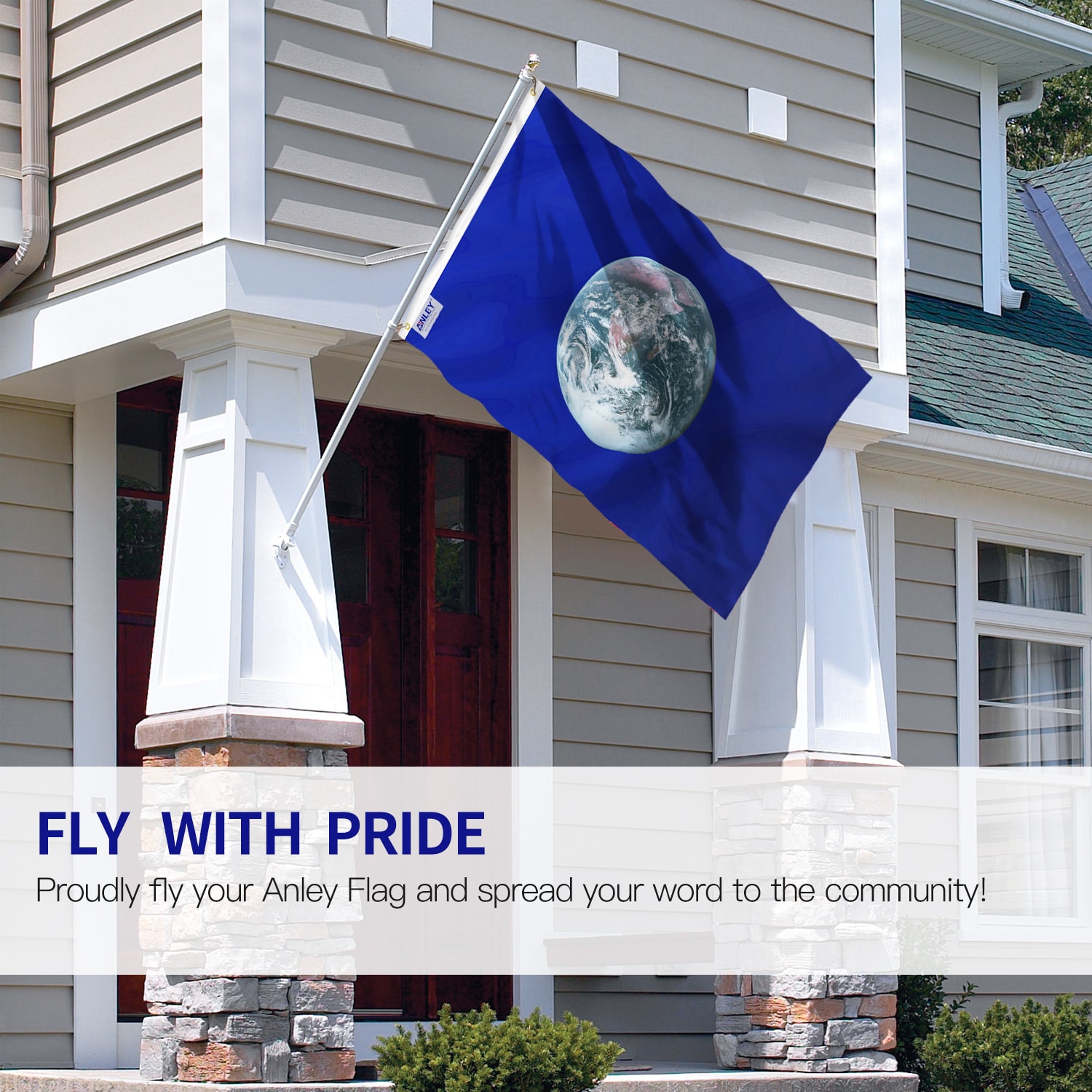 Anley A.FLAG.SP.EARTH Decorative-Banner-Flags - View #2