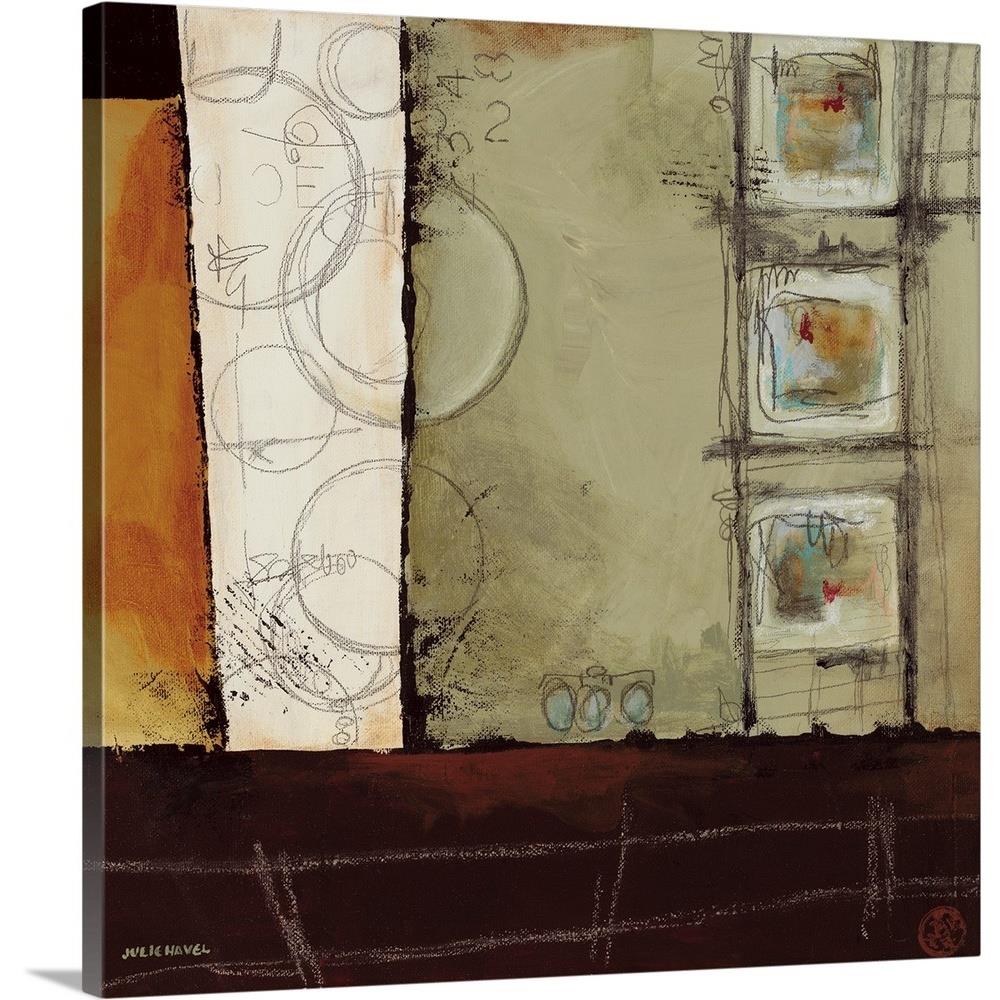 GreatBigCanvas 2225344-24-16X16 16-in H x 16-in W Abstract Print on Canvas