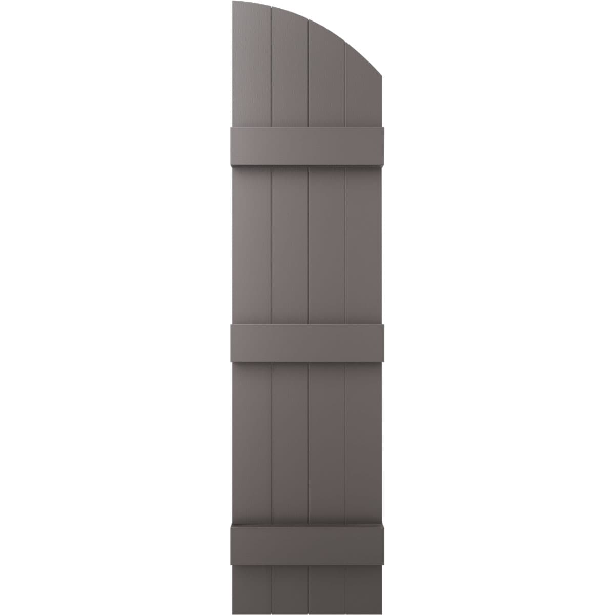 Ekena Millwork LJ6S14X05700MS 14-in W x 57-in H Musket Brown Board and batten Exterior Shutters ( 2 -Pack )