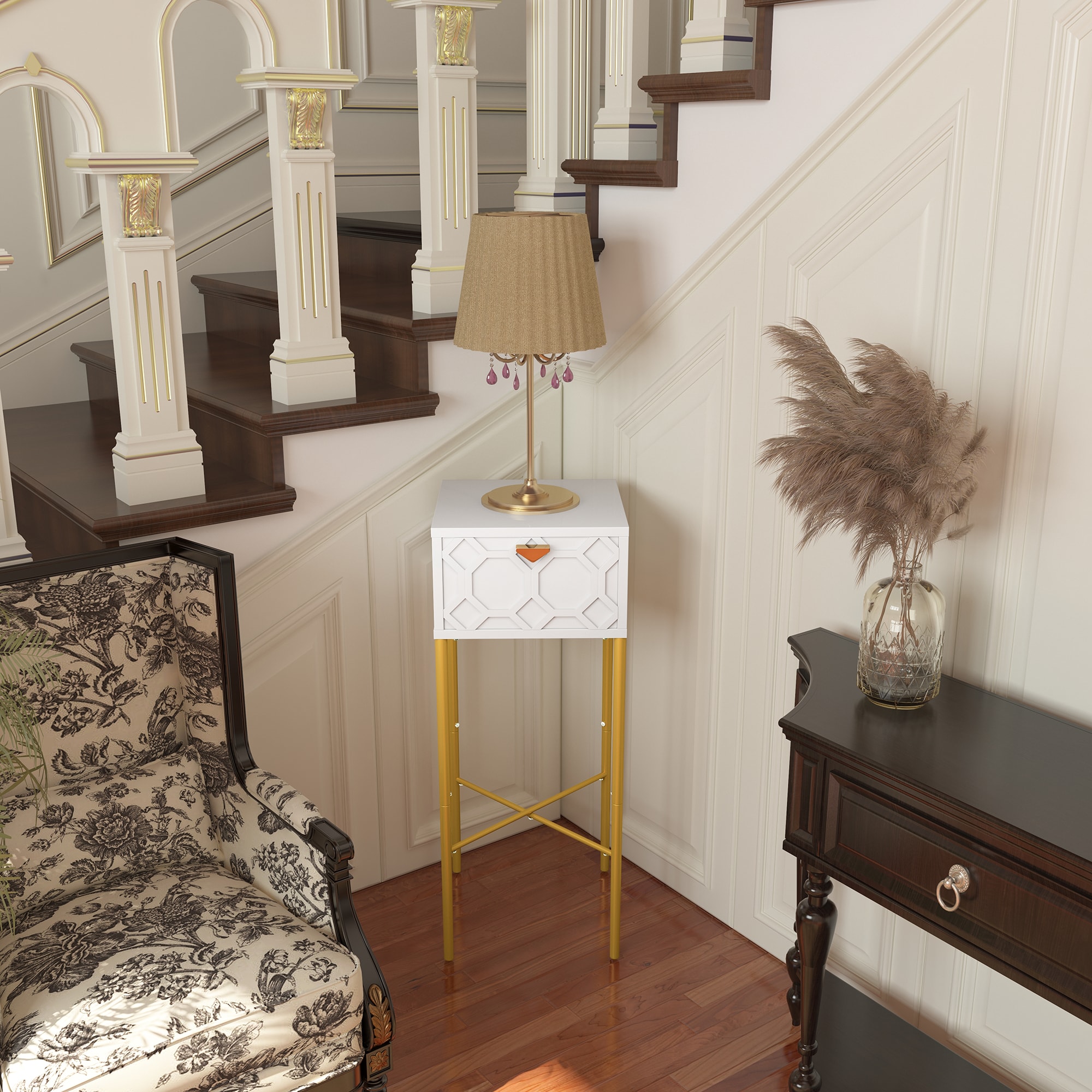 Clihome CL-CN1-WH End-Tables - View #8