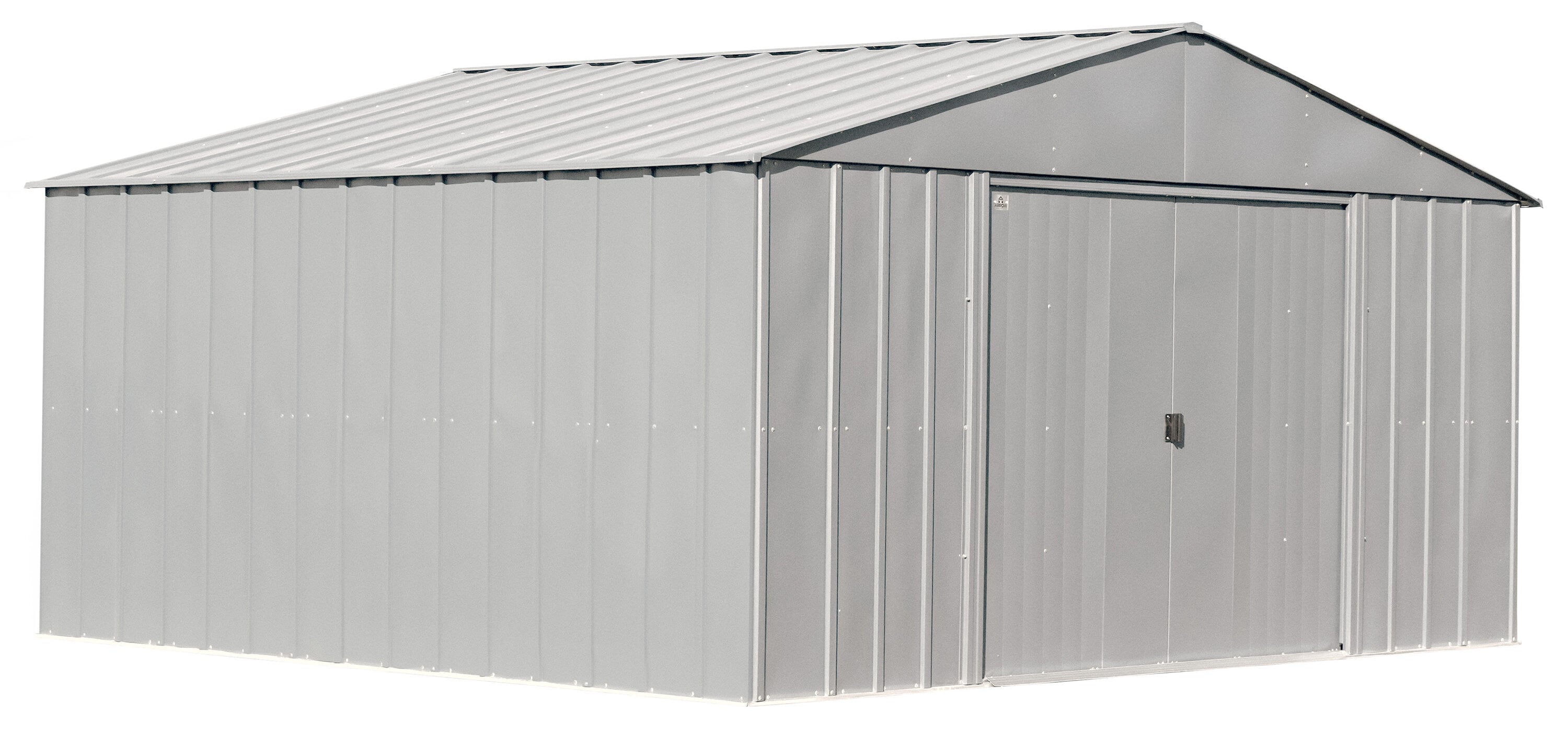 Arrow CLG1412FG Metal-Storage-Buildings-Sheds - View #2