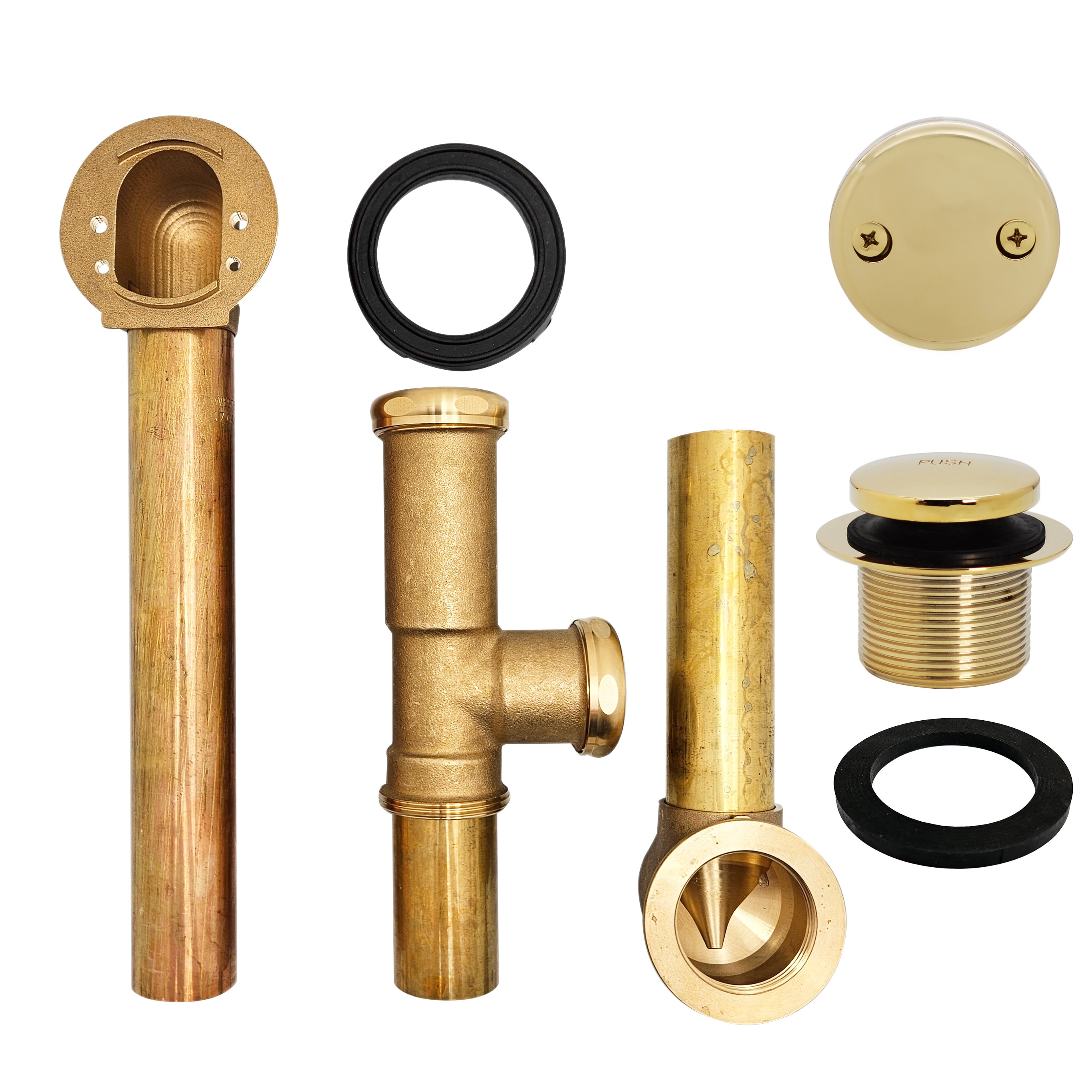 WESTBRASS D325-01 Tub-Drain-Accessories - View #4