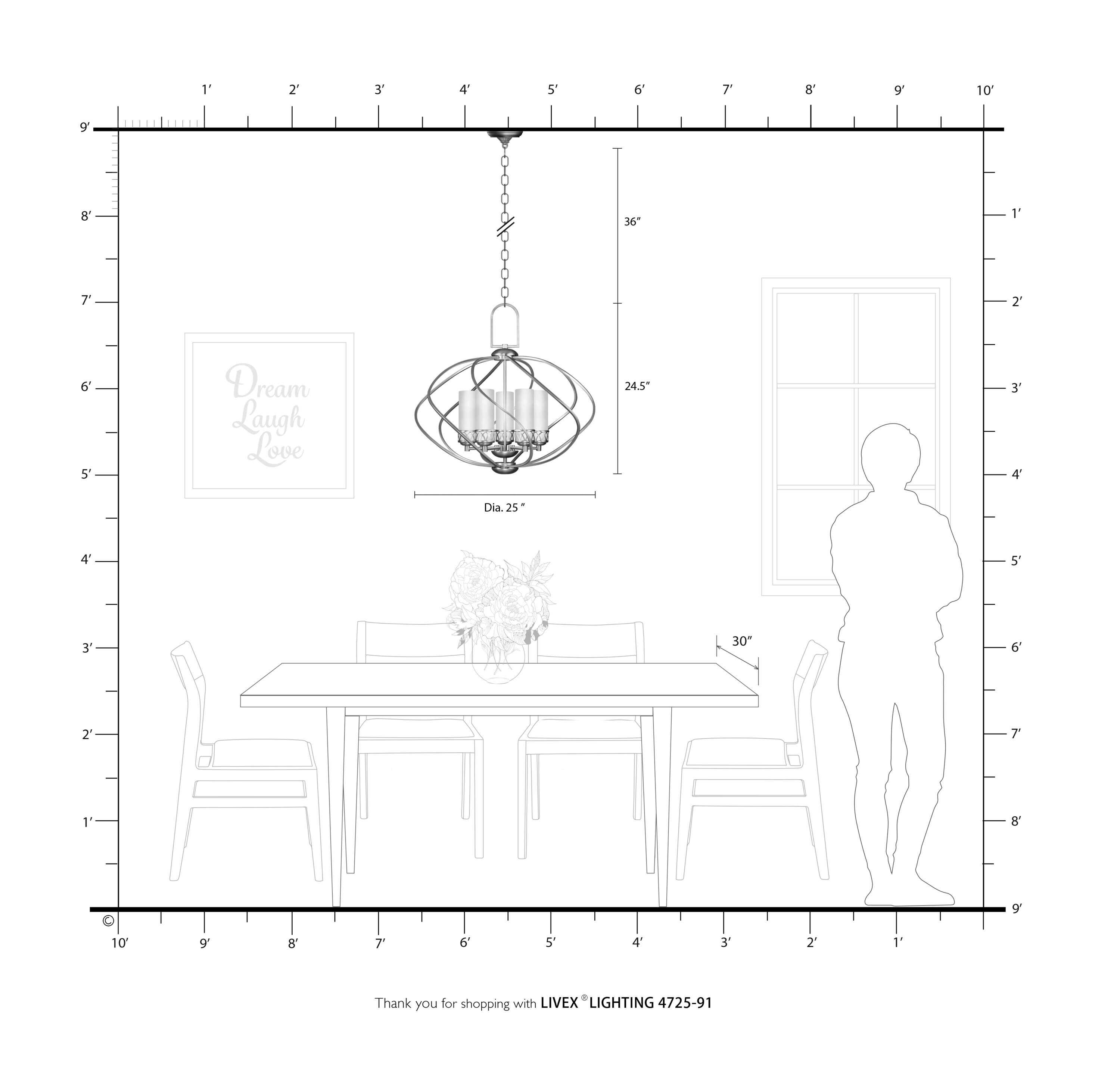 Livex Lighting 4725-91 b090015 - View #2