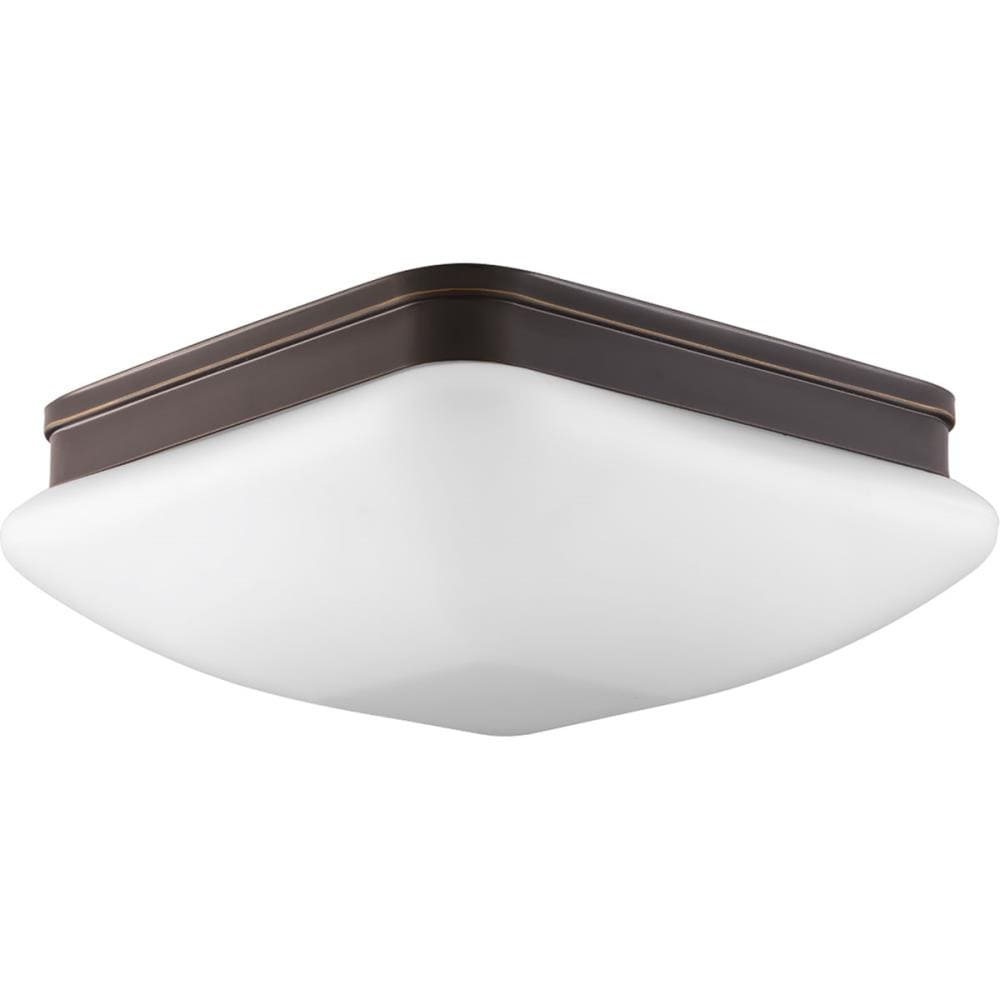 Progress Lighting P3992-20 Appeal 3 -Light 13-in Antique Bronze Flush Mount Light