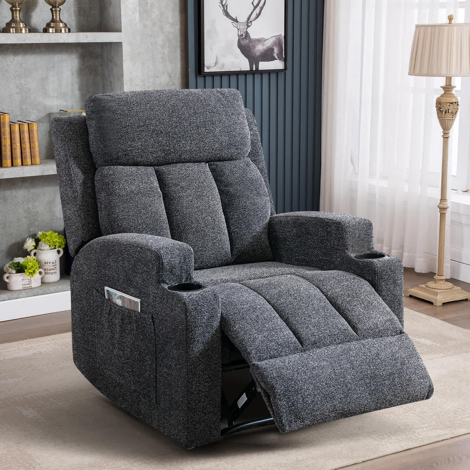 Bestier USLOW-L502233D-DGRE recliners - View #3