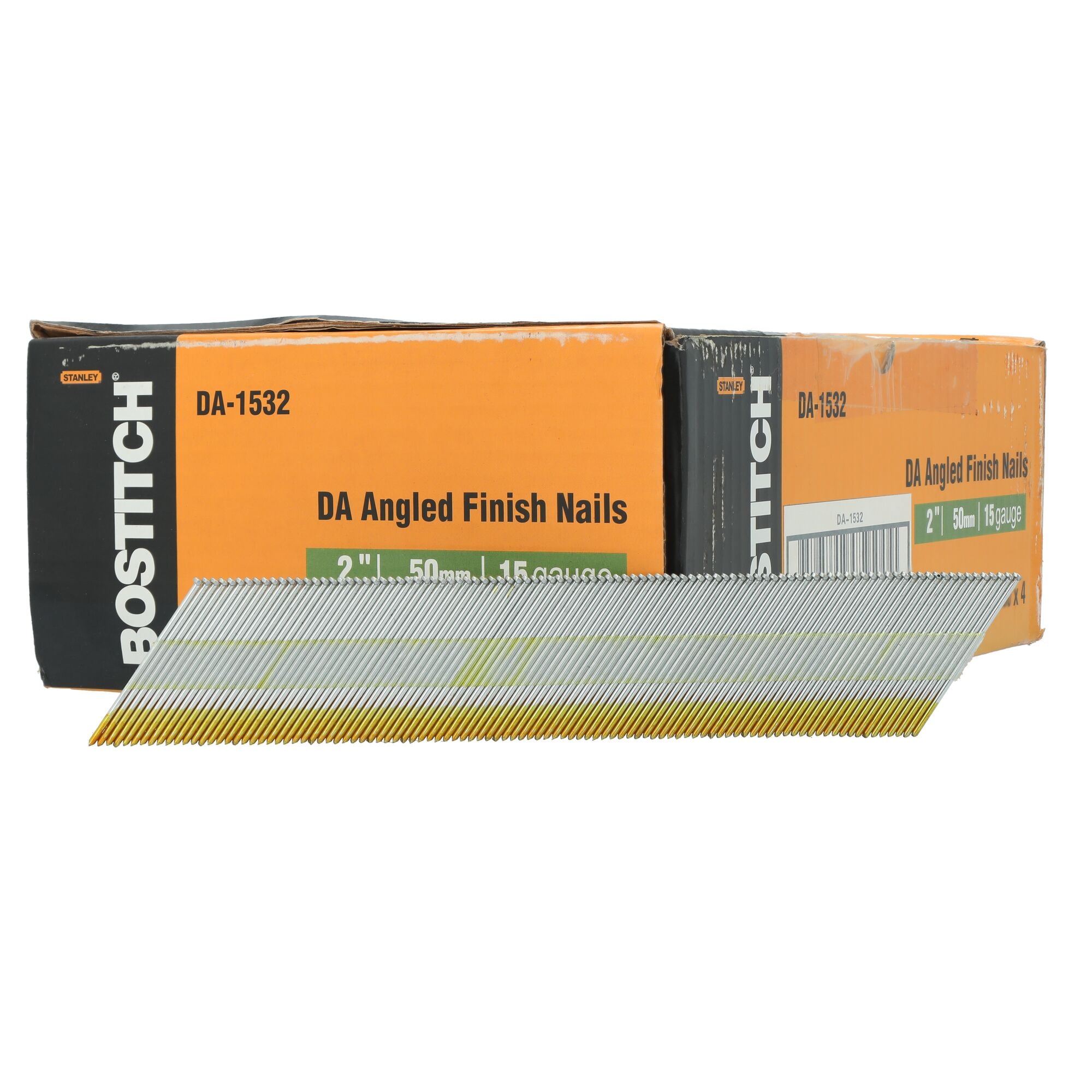 Bostitch 2in 15Gauge Angled Coated Collated Finish Nails in the Brads