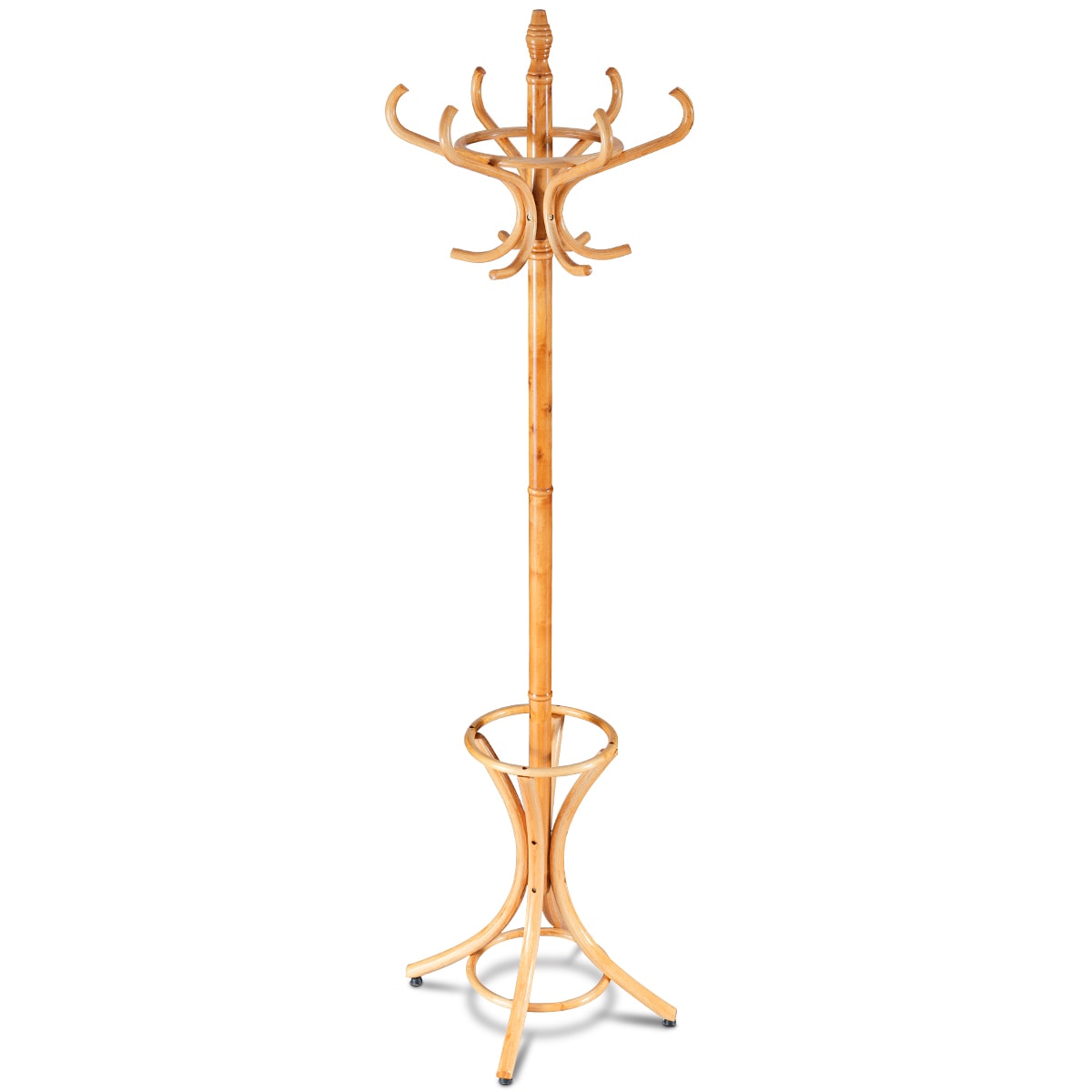 Oak Details about   Frenchi Home Furnishing Traditional Coat Rack 