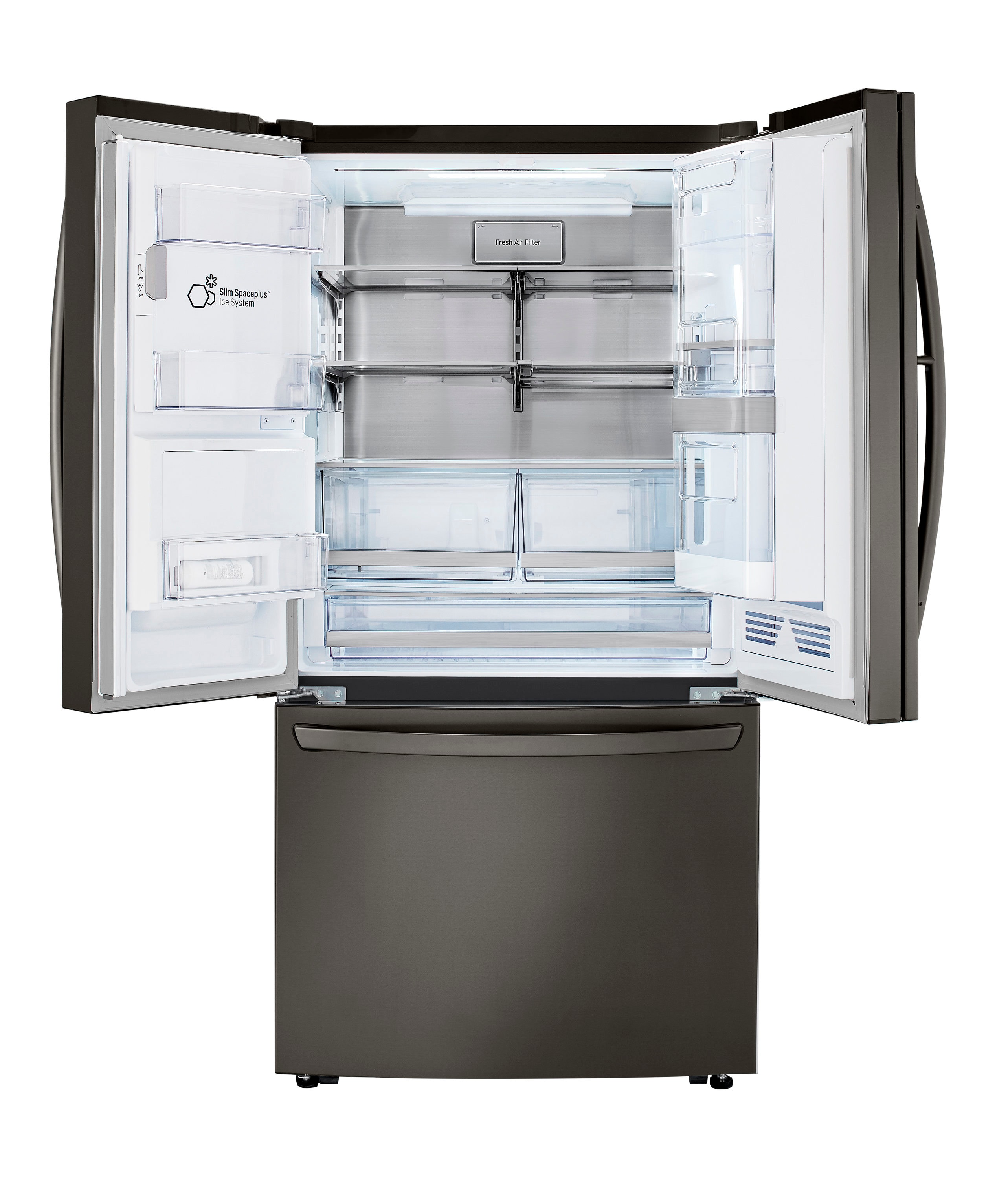 LG LRFDS3006D French-Door-Refrigerators - View #3