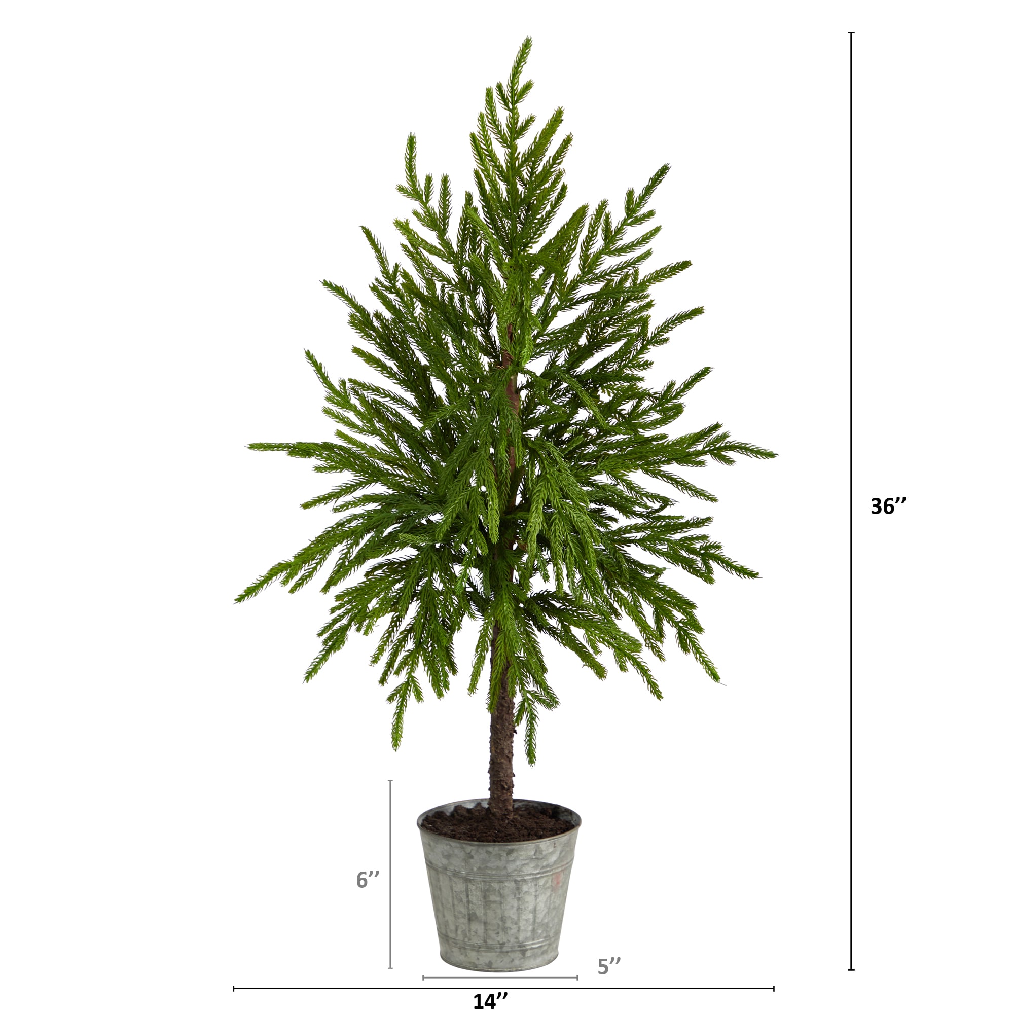 Nearly Natural T3399 Artificial-Christmas-Trees - View #3