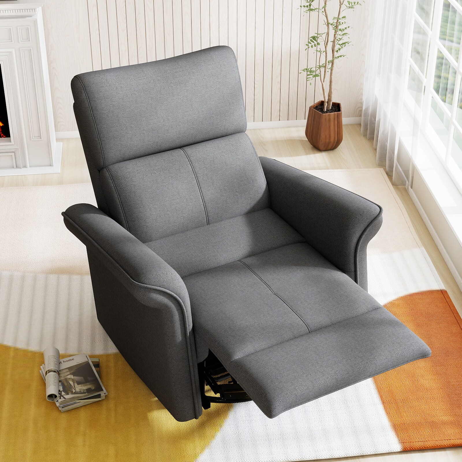 Homy Casa RE1028-05-GY recliners - View #3