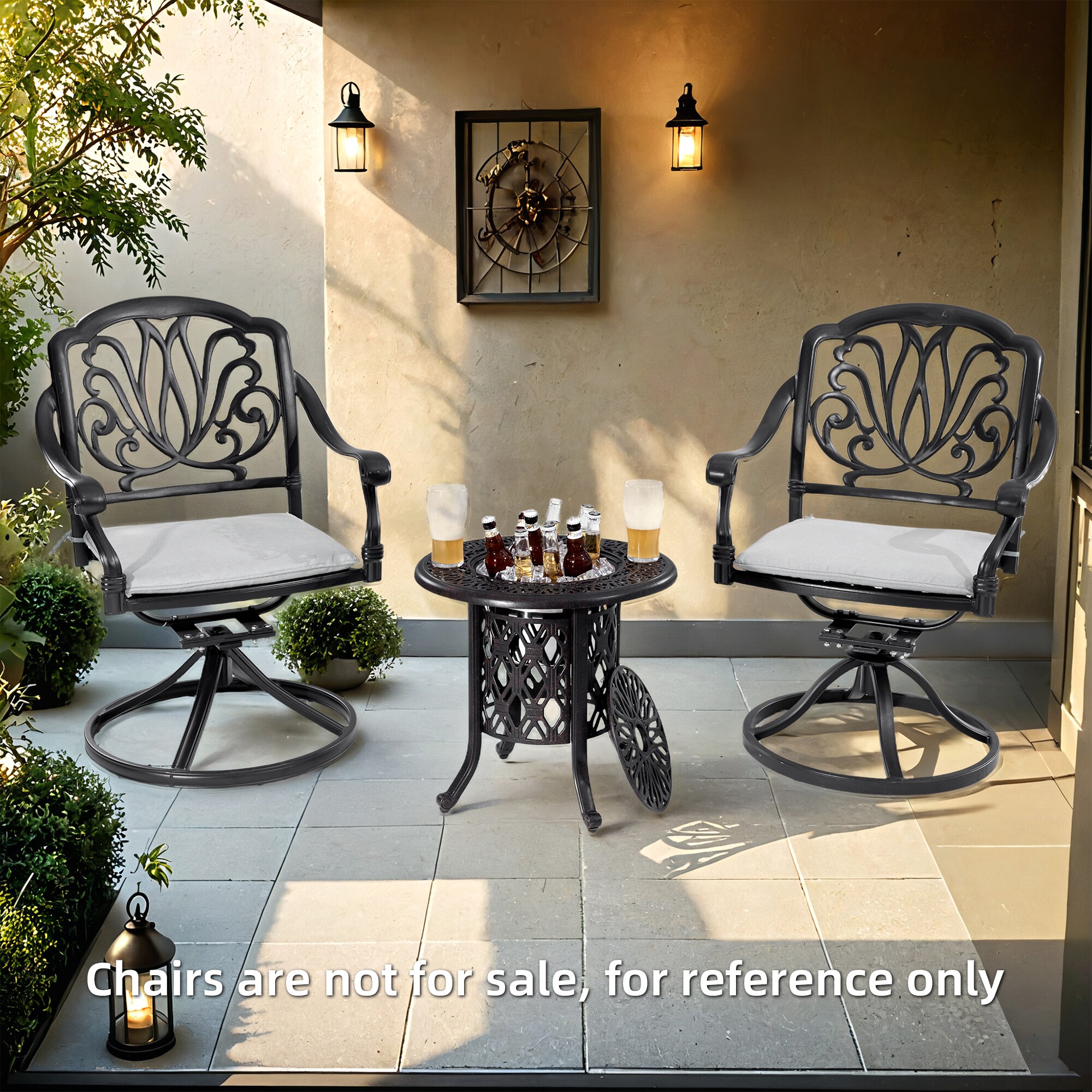 Clihome CLOD092046BE Patio-Tables - View #3