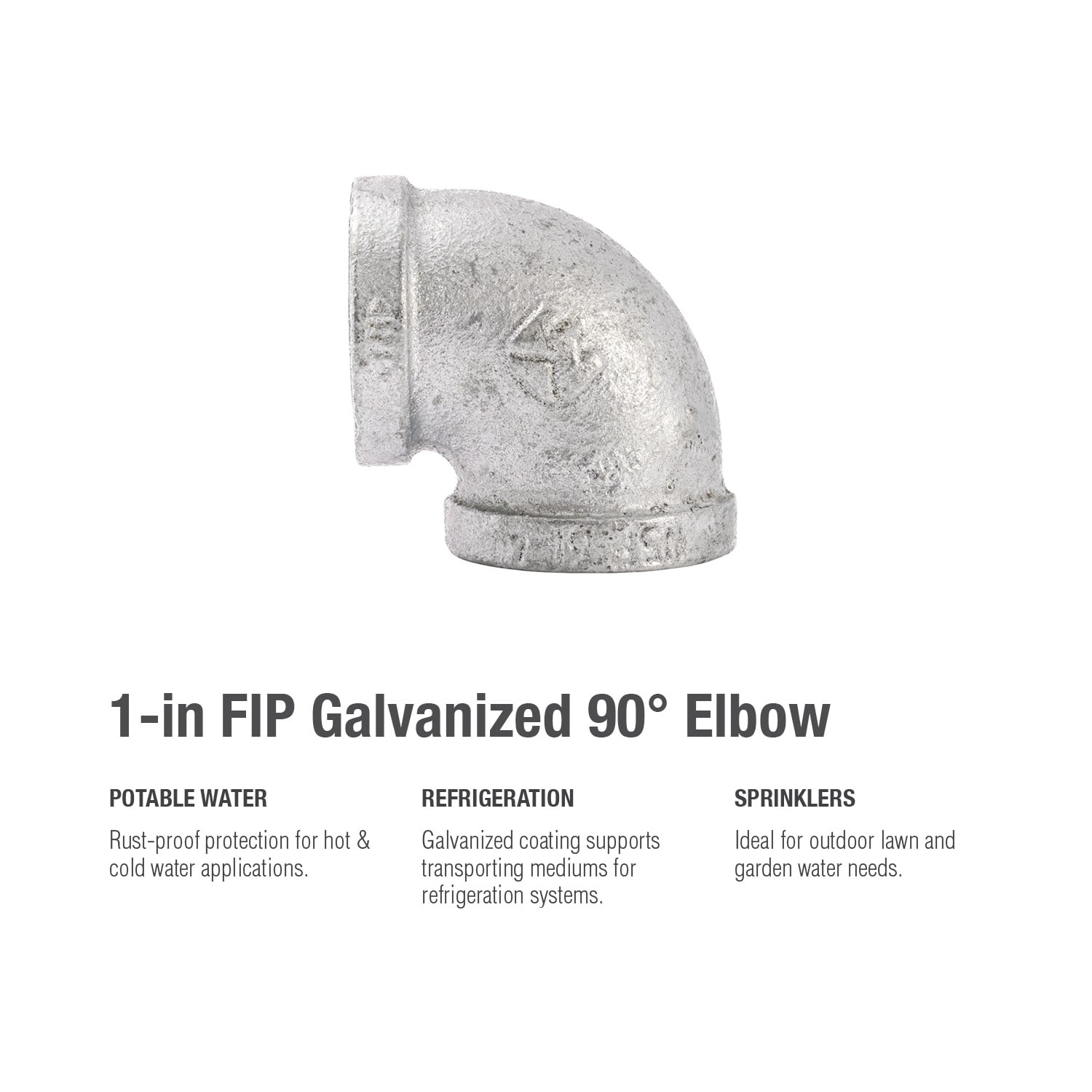 RELIABILT 60005 Galvanized-Fittings - View #5
