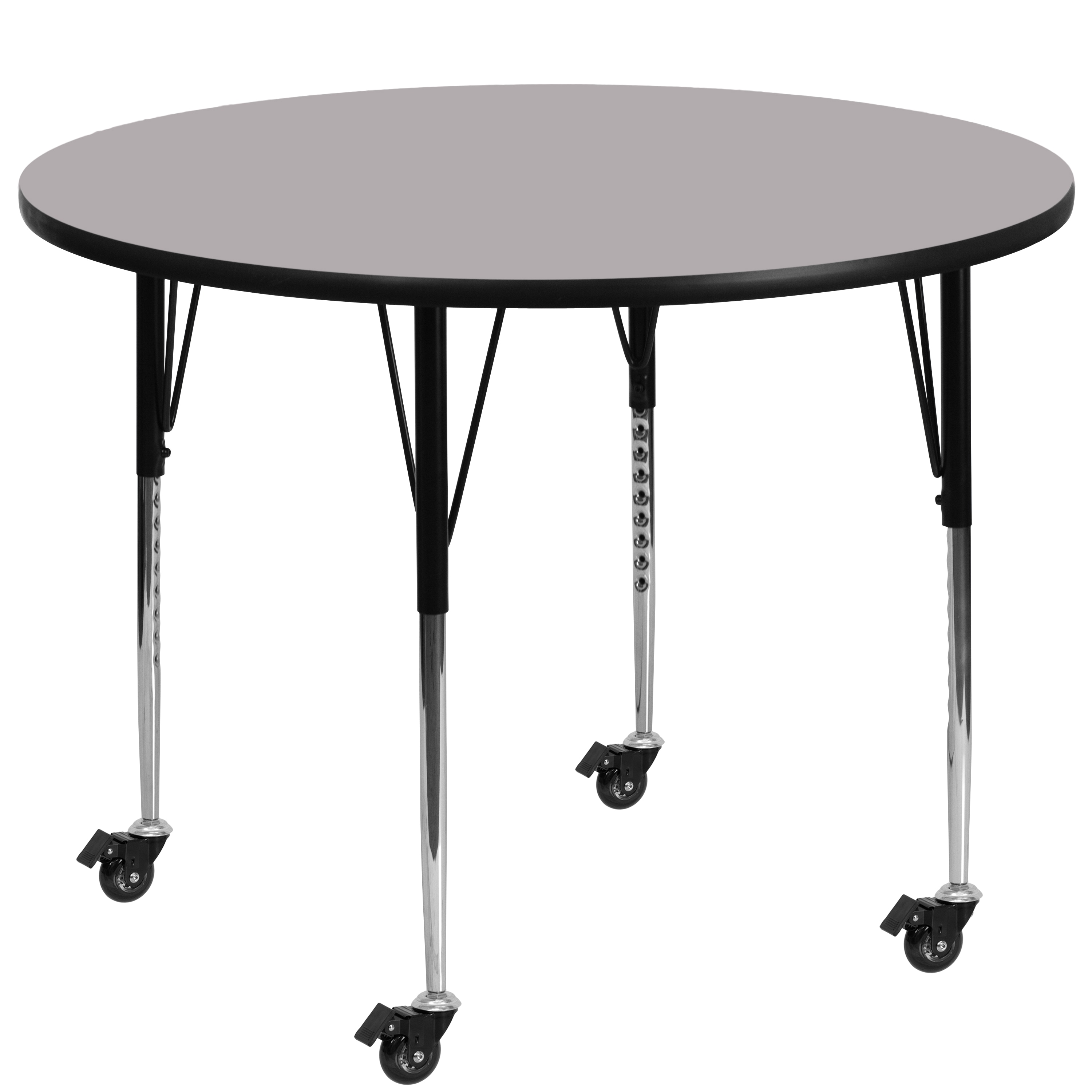 Flash Furniture 847254081030 Gray Round Kid's Play Table