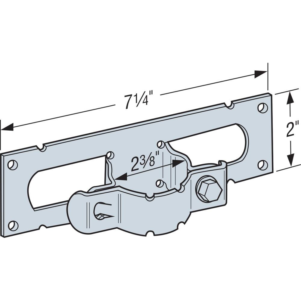 Simpson Strong-Tie PGT2E-R50 Trusses-And-Rafter-Ties - View #2