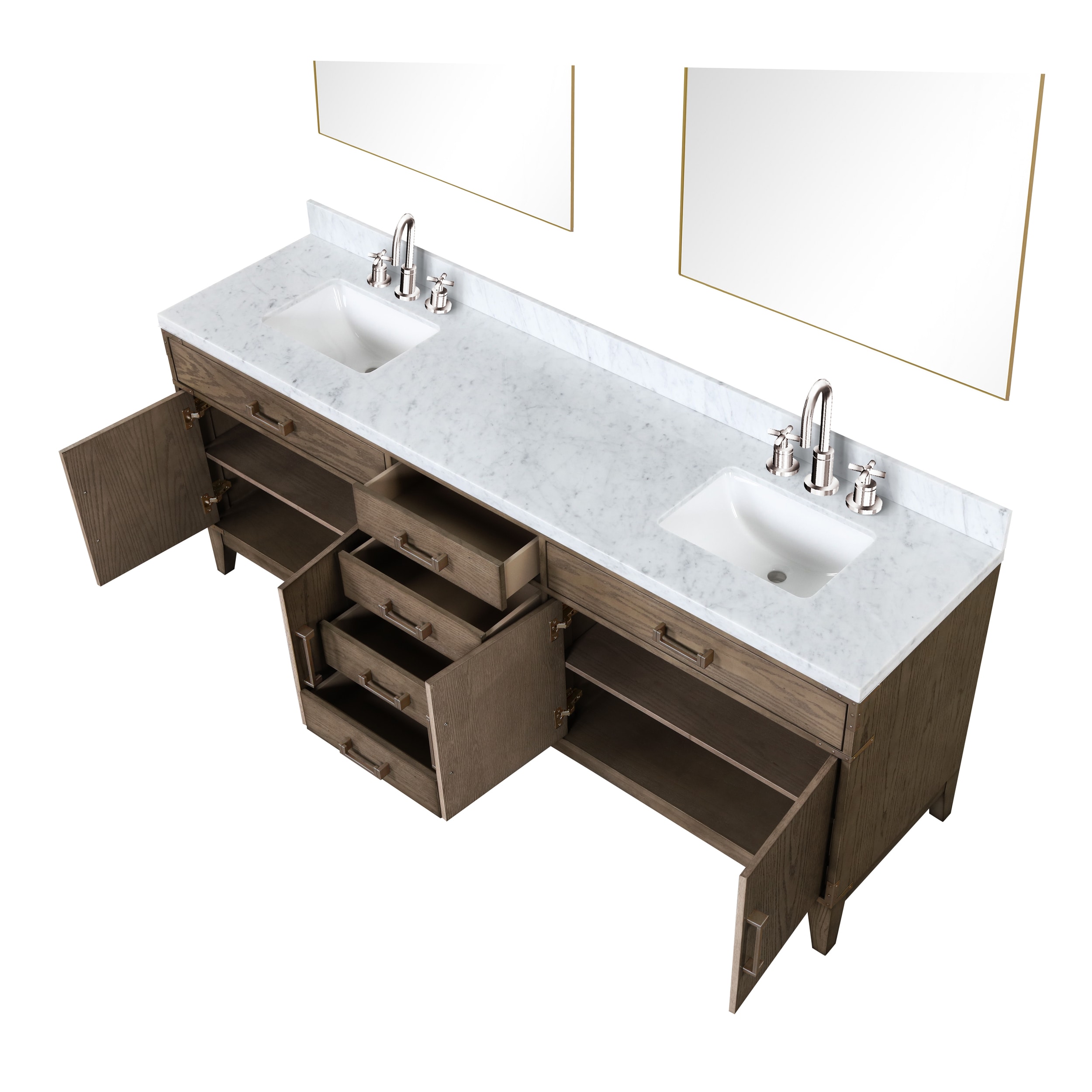 Lexora LVW84DR111 Bath-Vanity-Combo - View #4