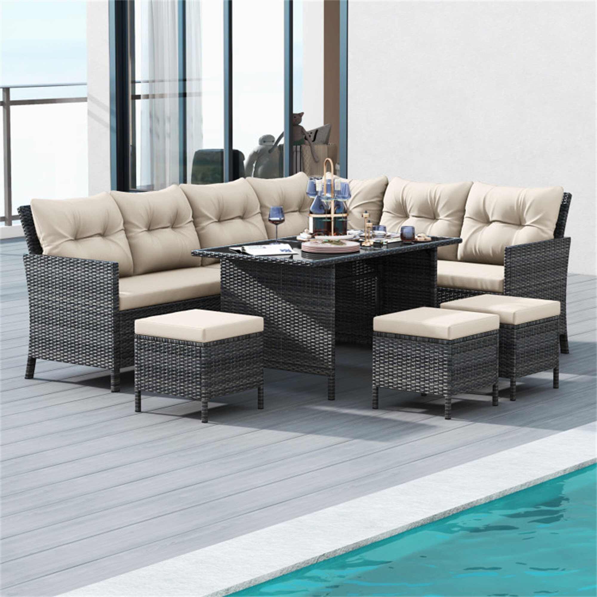 BABOOM BOM-9S00006-OR Patio-Dining-Sets - View #4
