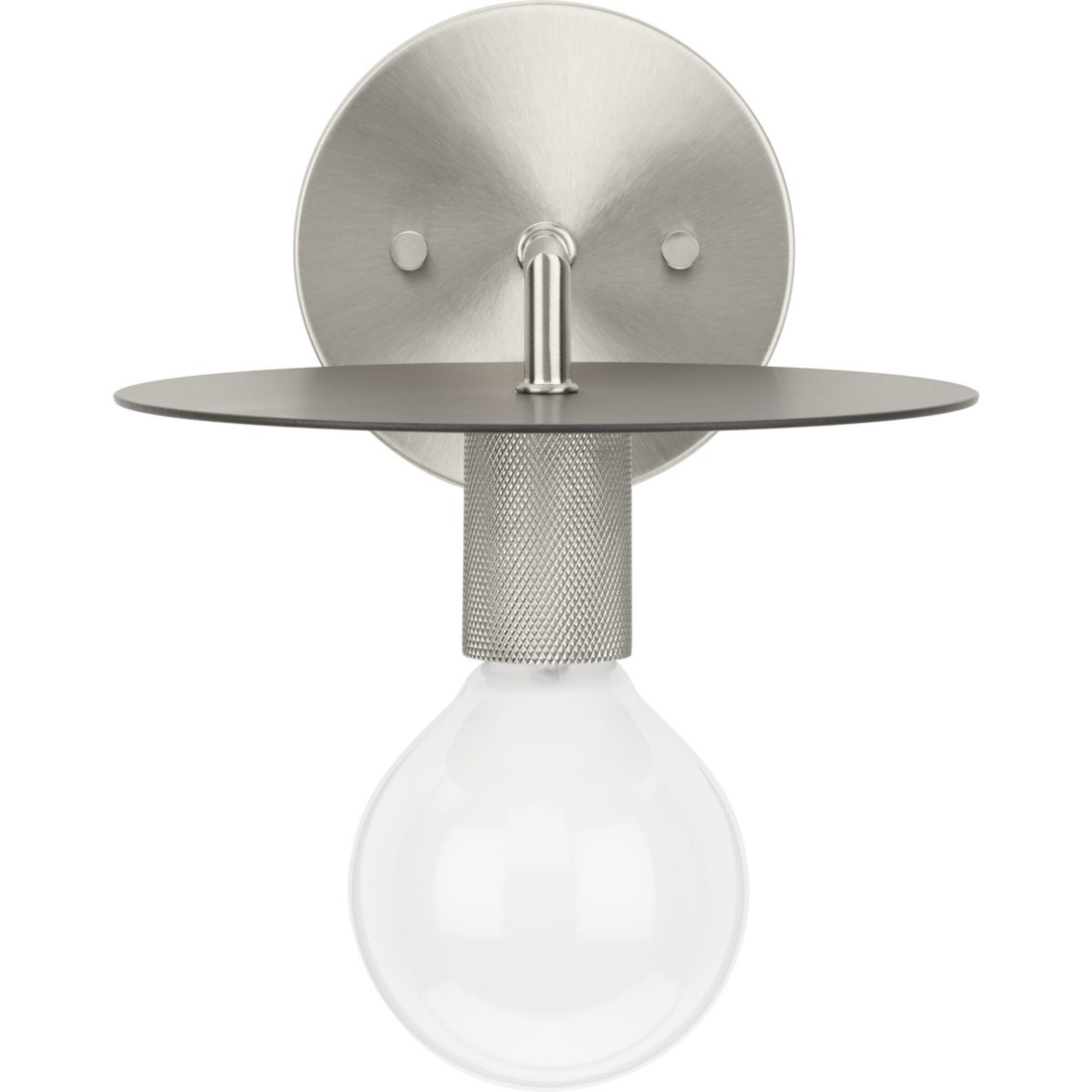 Progress Lighting Trimble 8-in W 1-Light Brushed Nickel Modern ...