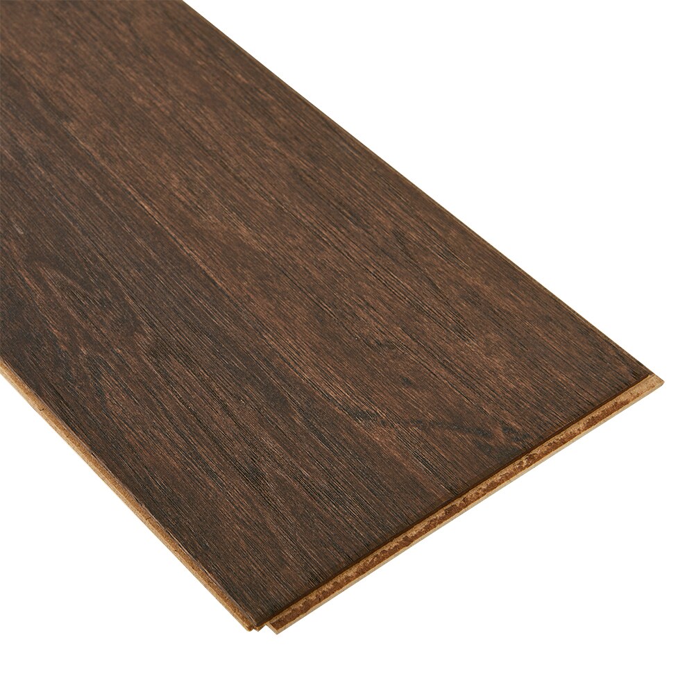 Bruce (Sample) Nature Of Wood Red Brown Hickory Engineered Handscraped ...