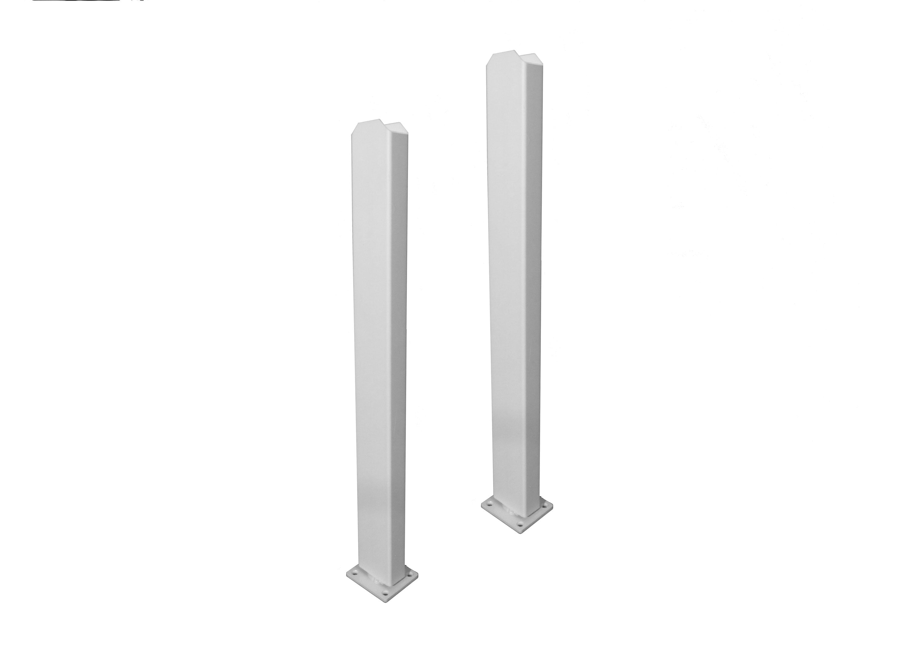 Zippity Outdoor Products ZP19011 Surface Mount 3-ft H x 3.5-in W White Vinyl Universal Fence post (Unassembled)