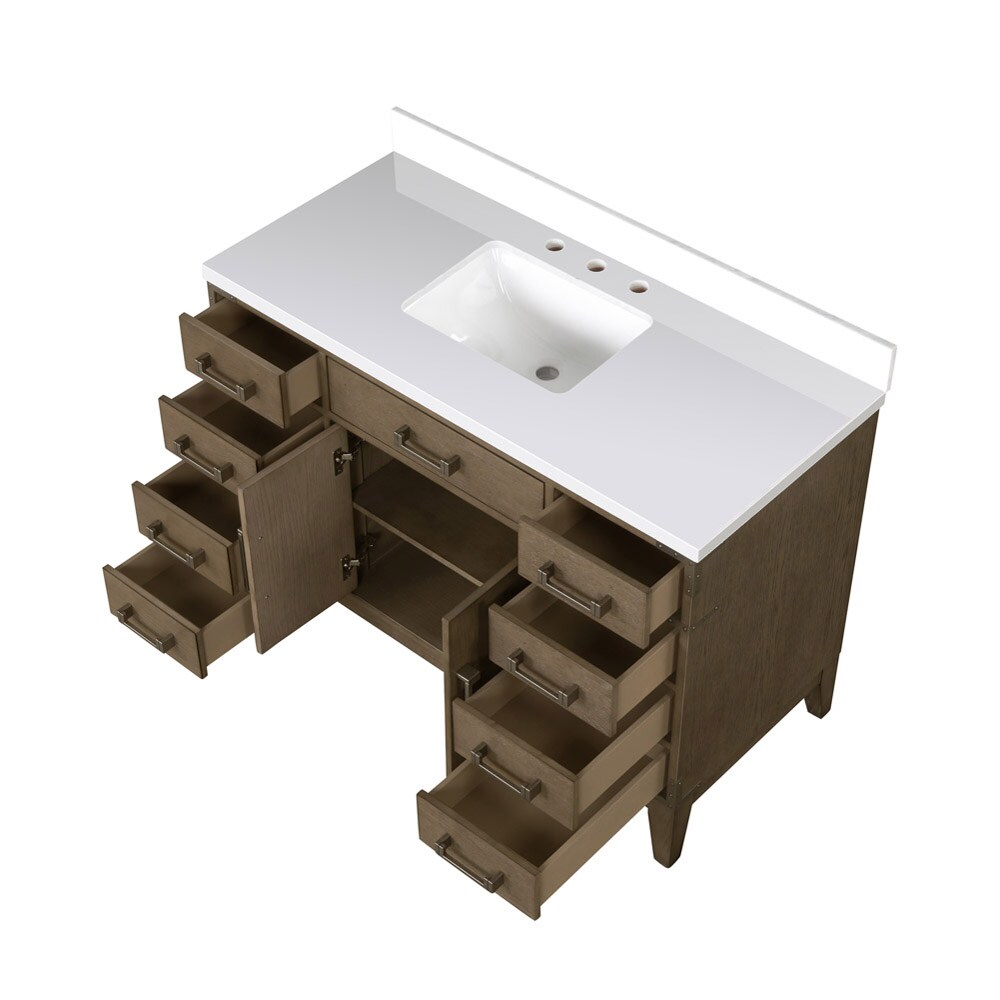 Lexora LVW48SR300 Bath-Vanity-Combo - View #5