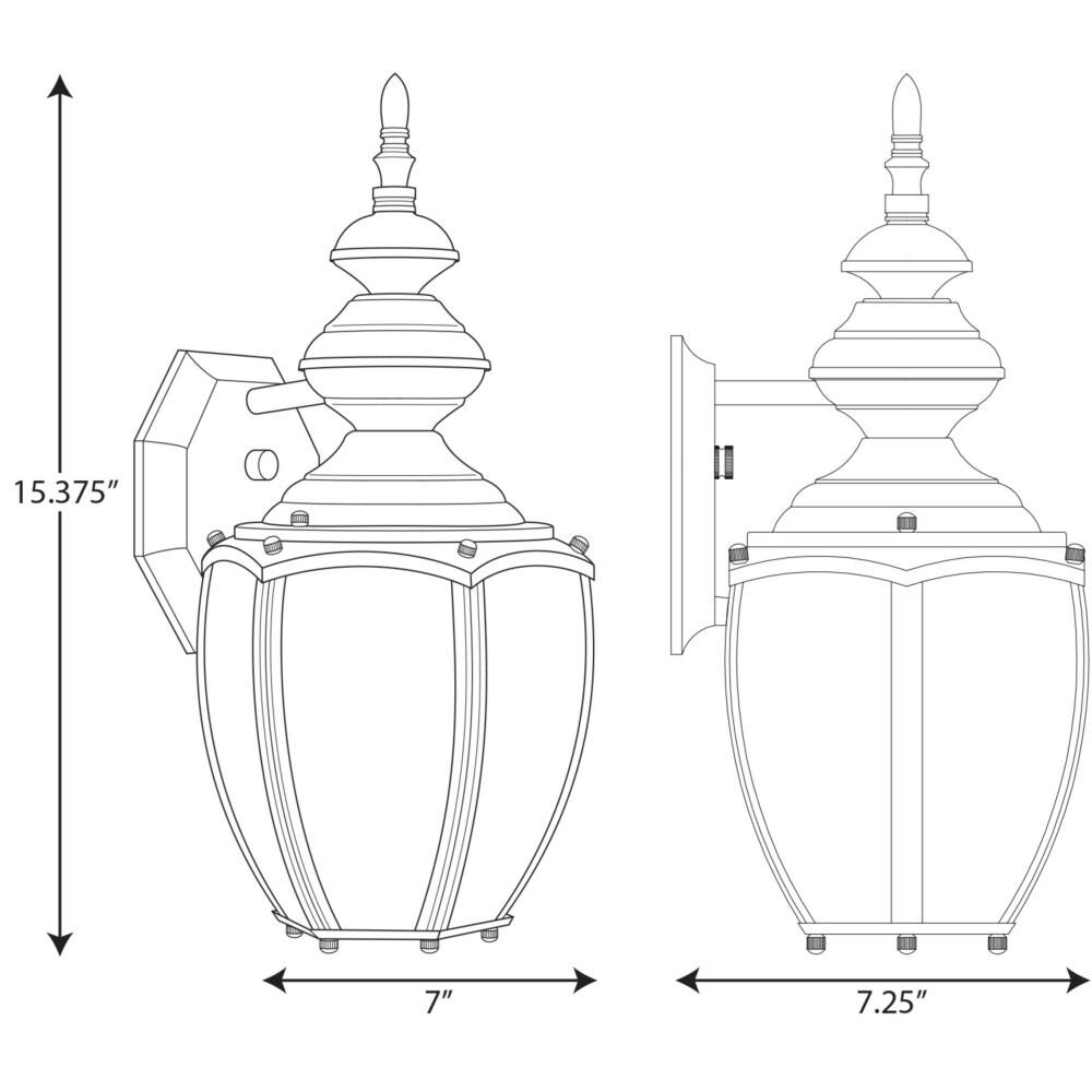 Progress Lighting P5770-20MD Outdoor-Wall-Lighting - View #5