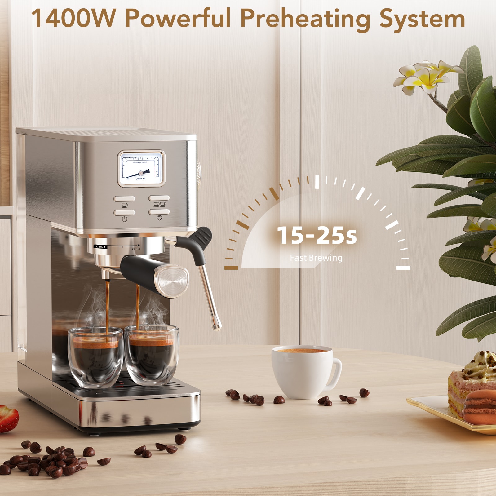 COWSAR LSCM8032SP Coffee-Makers - View #9