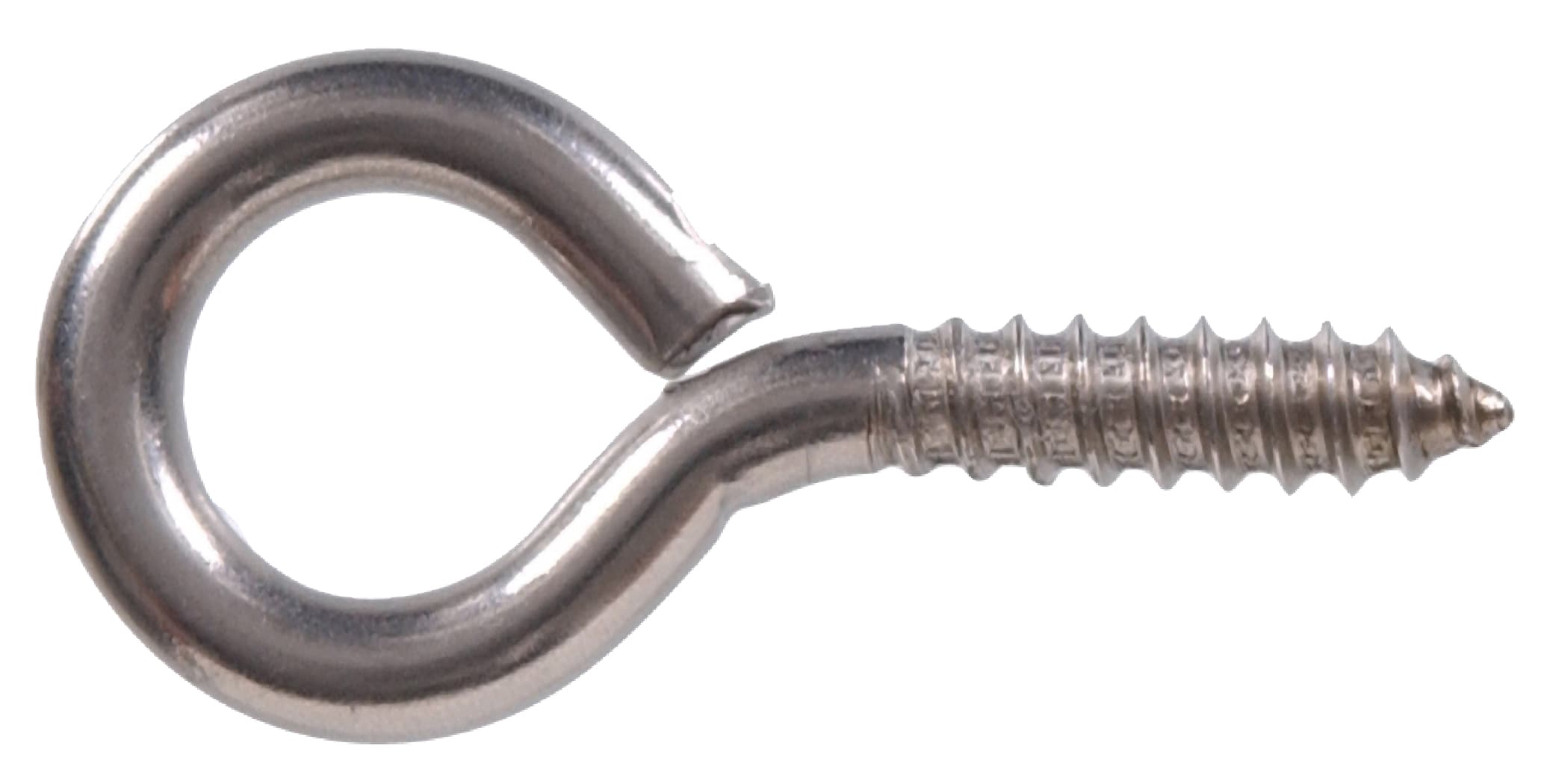 Hillman Stainless Steel Screw Eye Hook (3-Pack) at