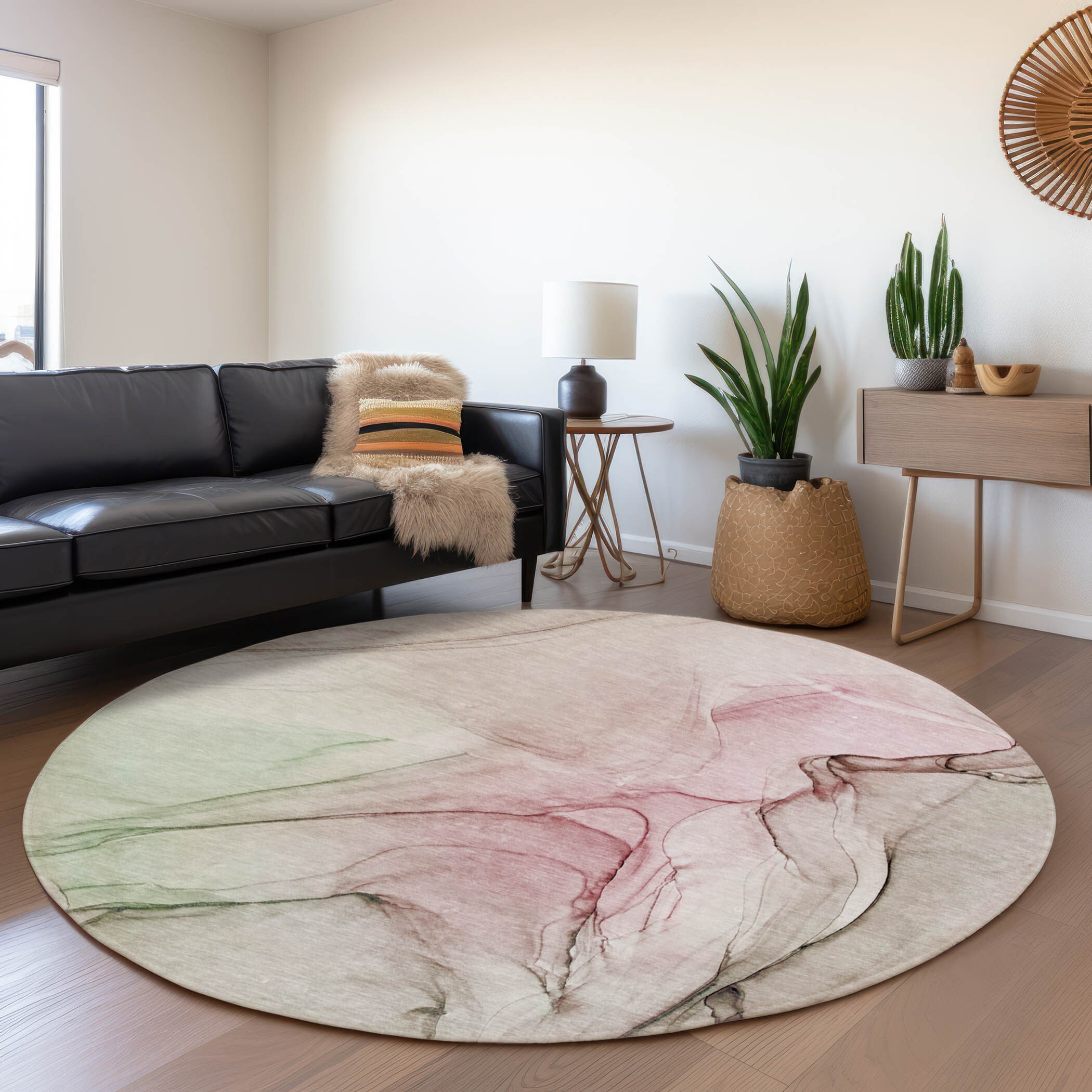 Addison Rugs AMF530PW8X10 Mayfield AMF530PW 8 x 10 (ft) Loomed Polyester Pewter Rectangular Indoor Geometric Machine washable Area rug