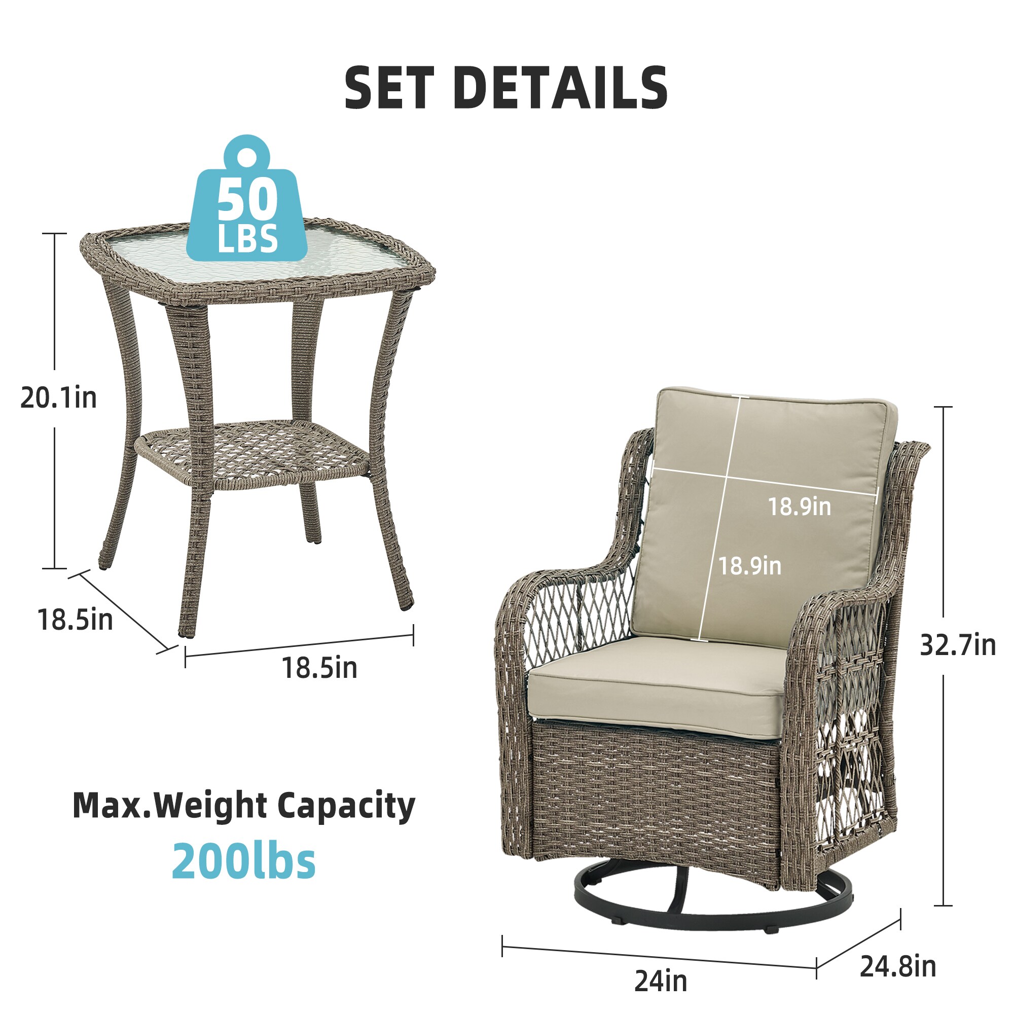 GAOMON CJH-CHAIR-PHO209025 Patio-Chairs - View #3