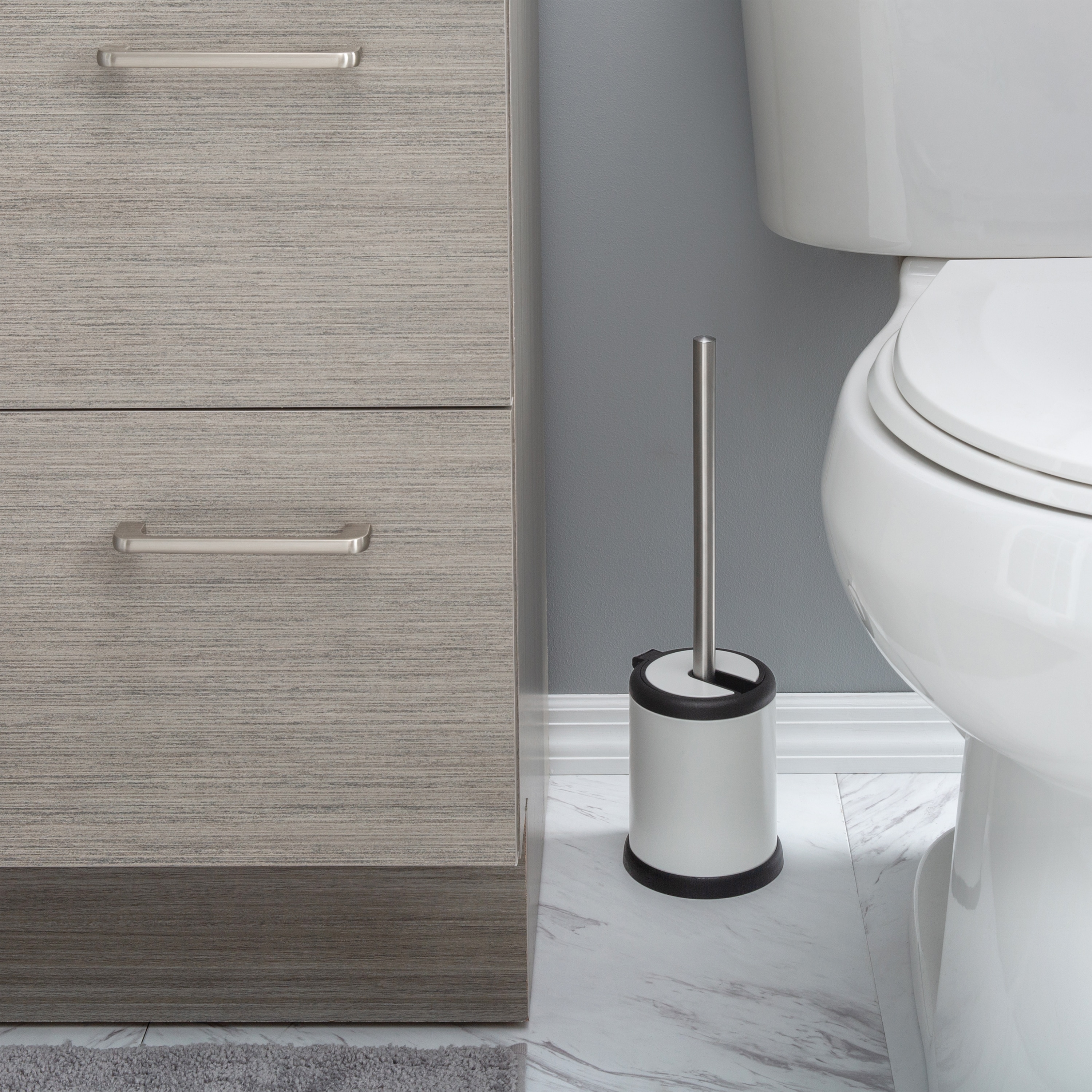 Bath Bliss 4980-WHITE Toilet-Brush-Holders - View #5