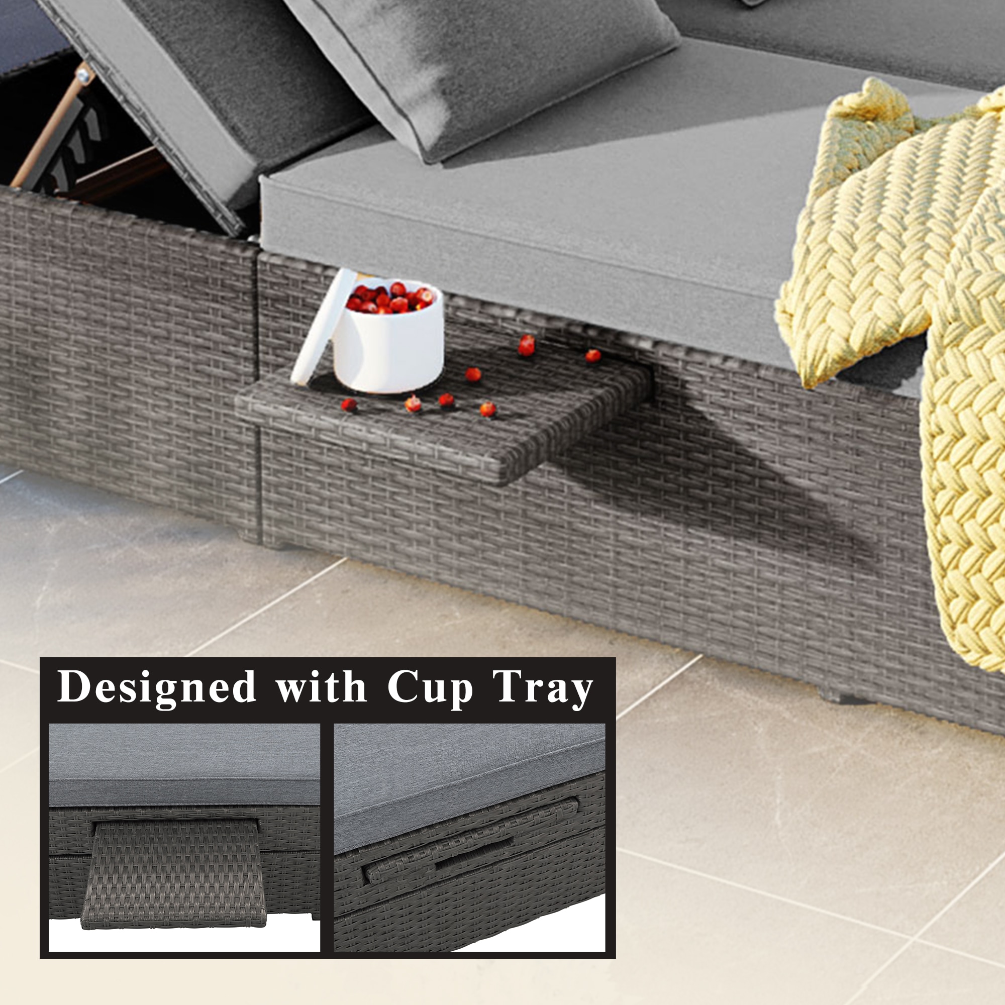 Runesay DABED-12 Patio-Sofas-Daybeds - View #7