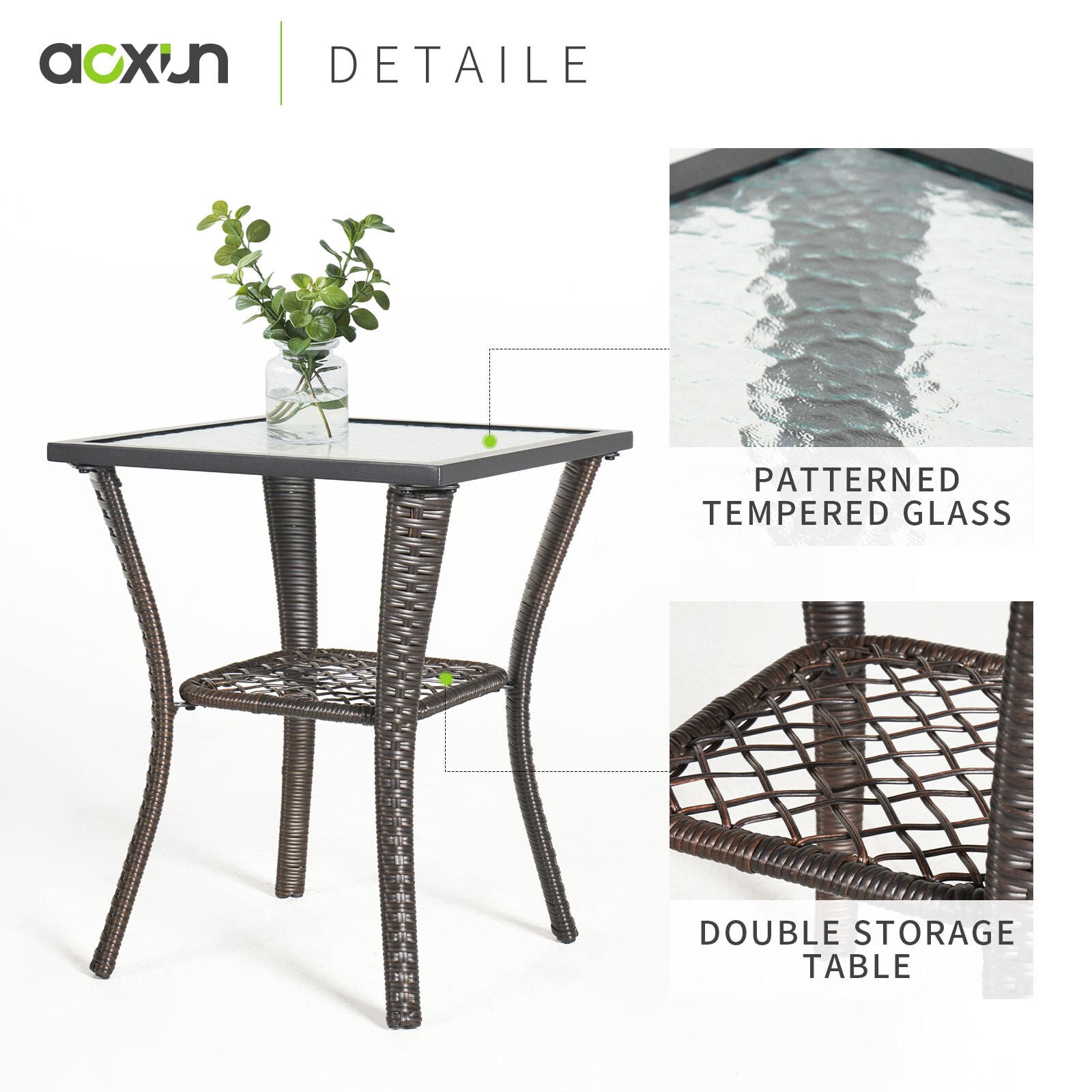 AOXUN PA-120BR07 Patio-Conversation-Sets - View #6