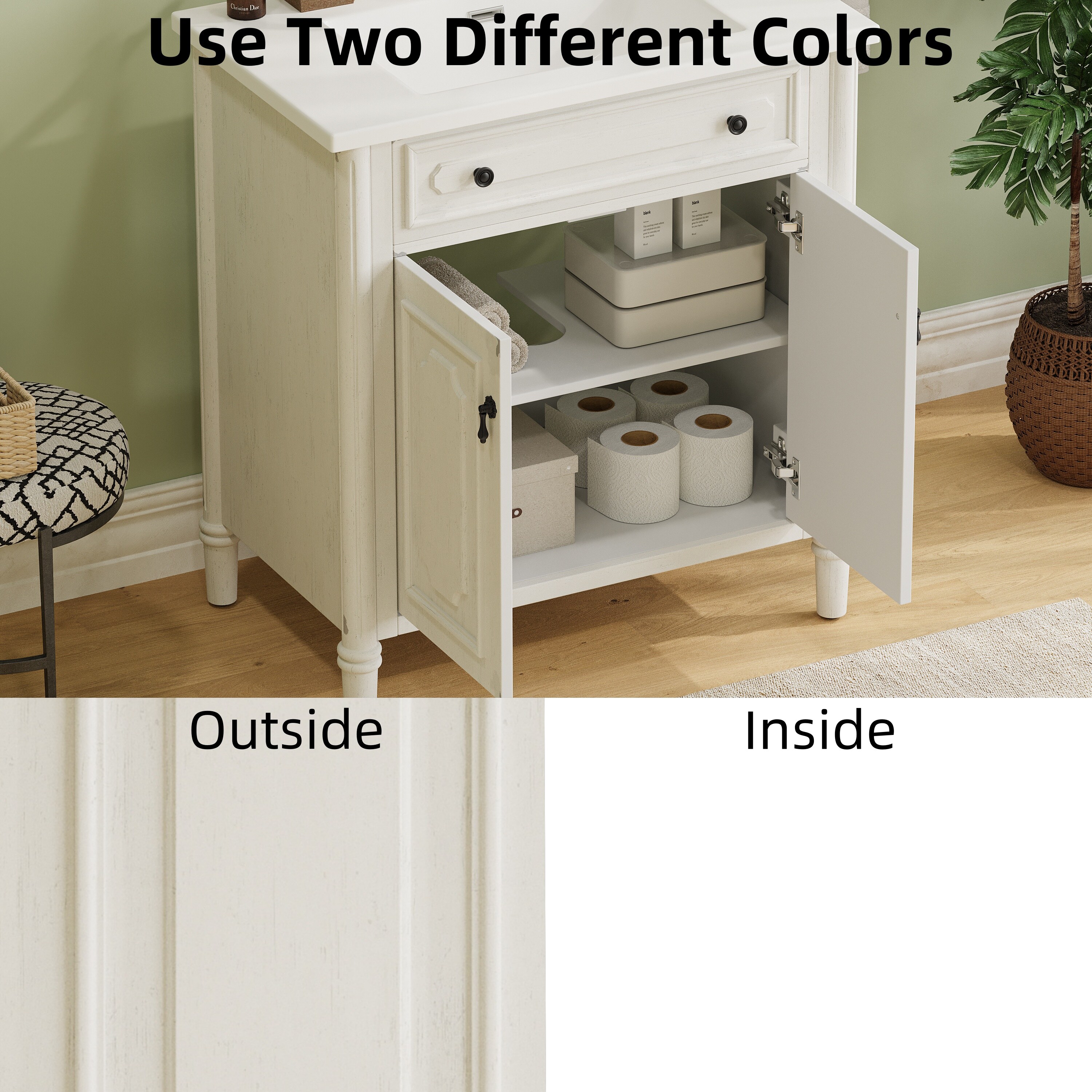 LOVMOR SF-WO-N817P299472W Bath-Vanity-Combo - View #5