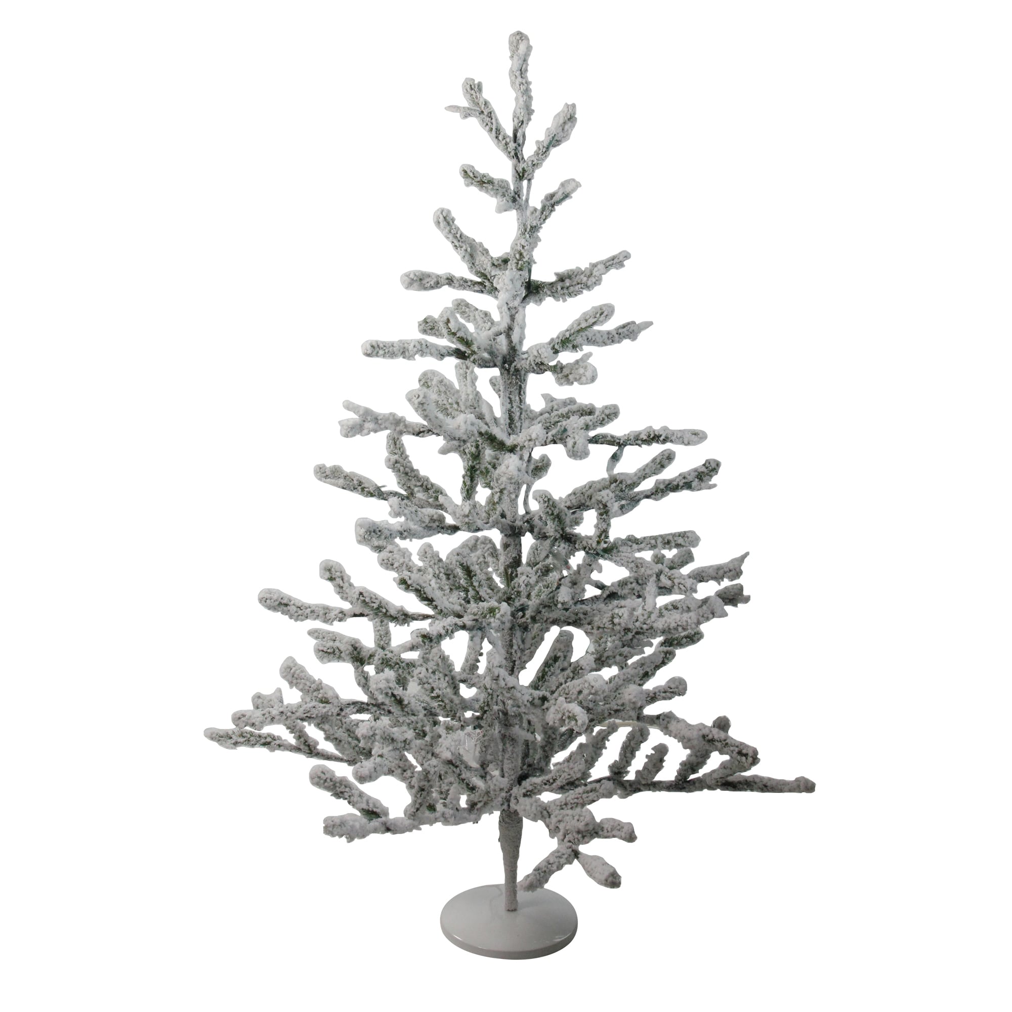 Northlight 32620418 3-ft Pine Upside-down Flocked White Artificial Christmas Tree