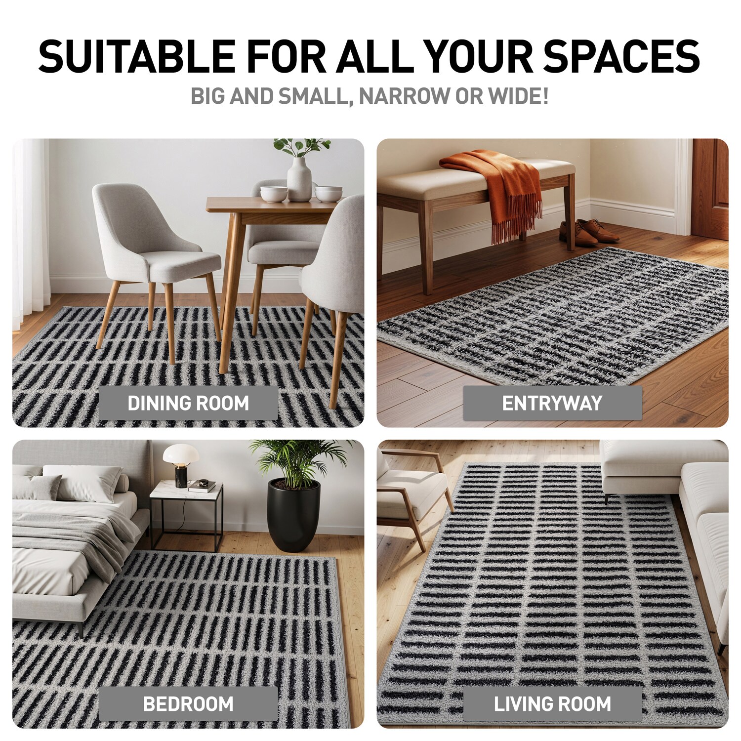 World Rug Gallery WR128WHITE2X3 rugs - View #8