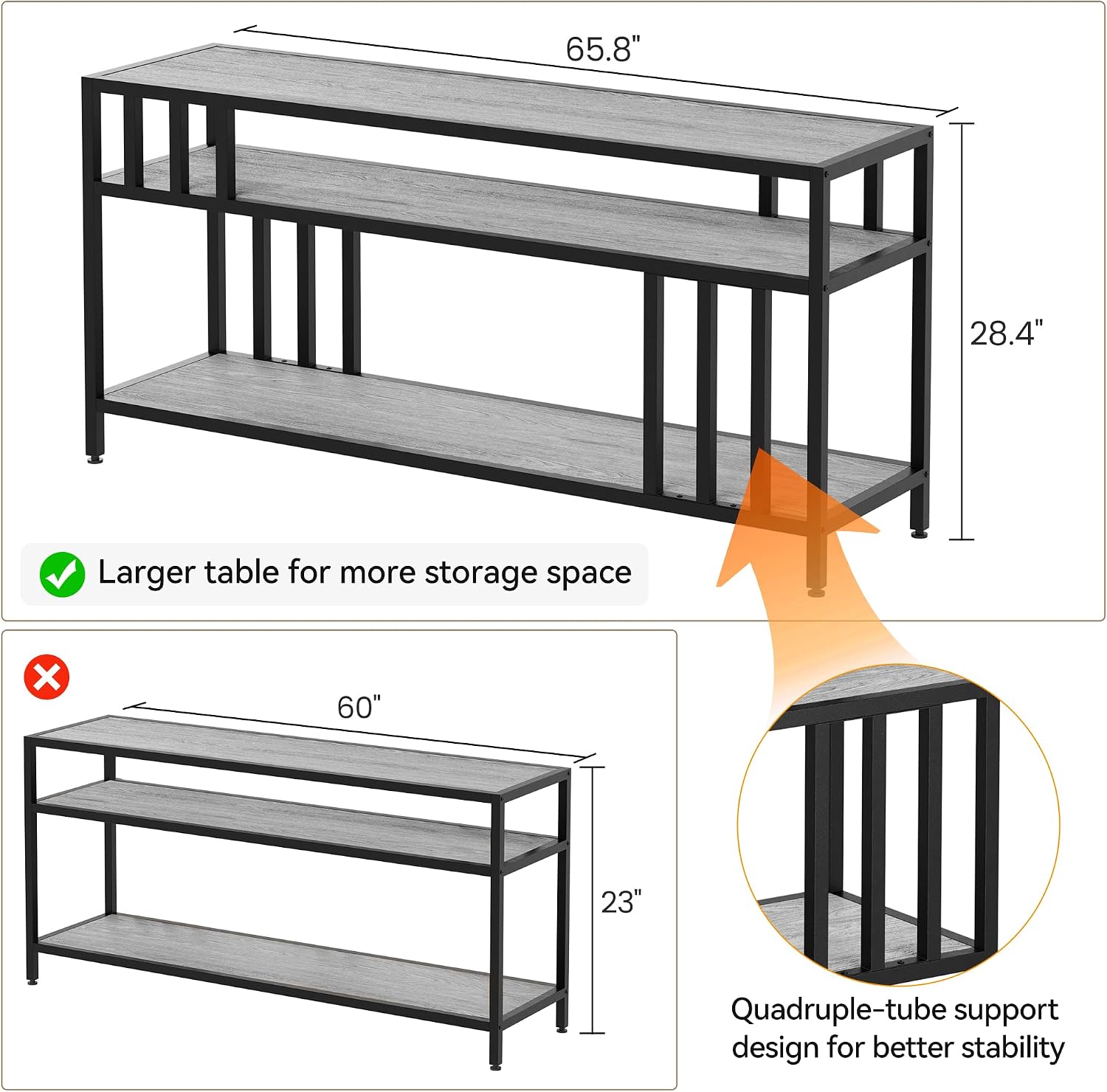 GAOMON CQC-Q2KPSY5E0BA Tv-Stands - View #6