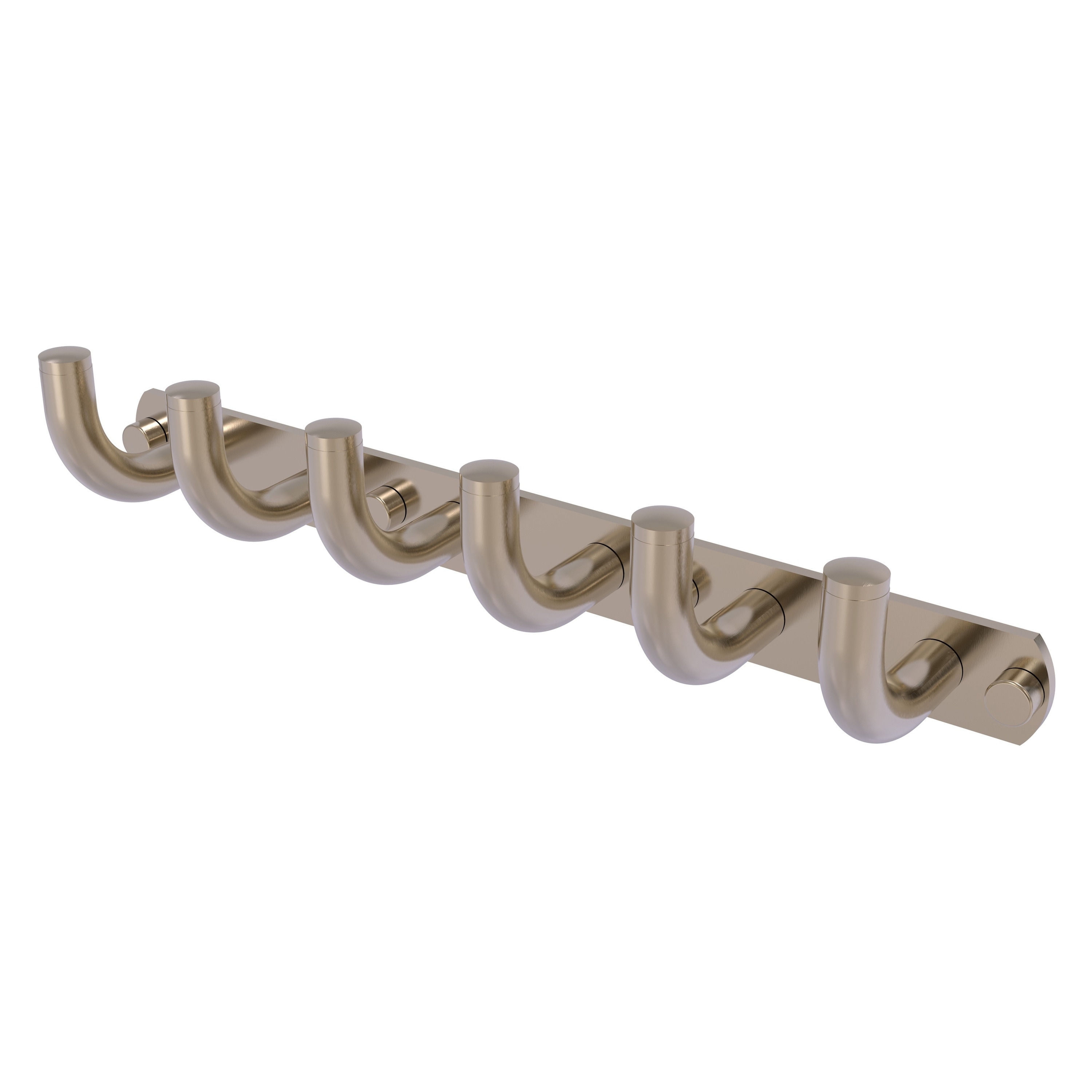 Allied Brass RM-20-6-PEW Remi Antique Pewter 6 -Hook Wall mount Towel Hook