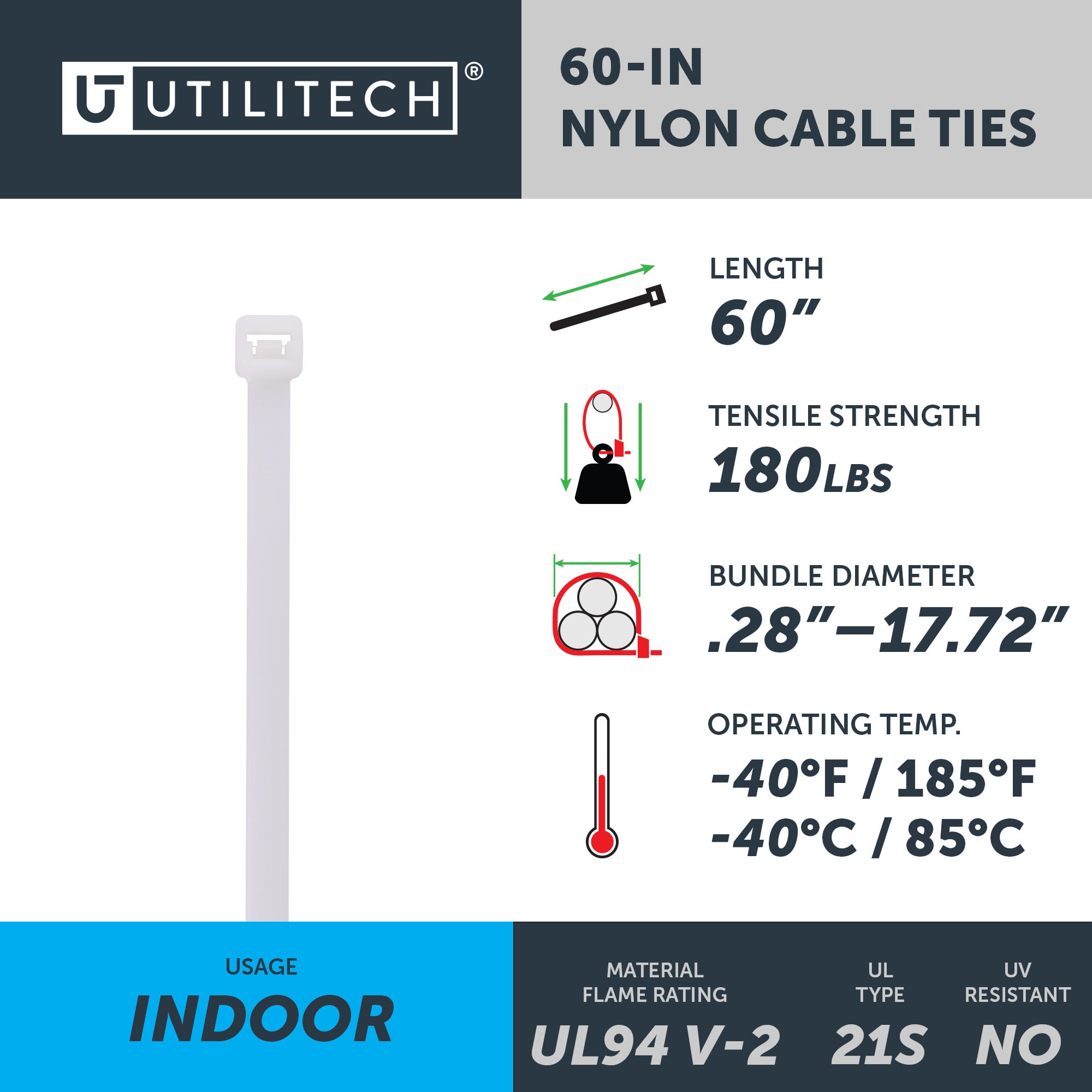 Utilitech SGY-CT127 Cable-Ties - View #3