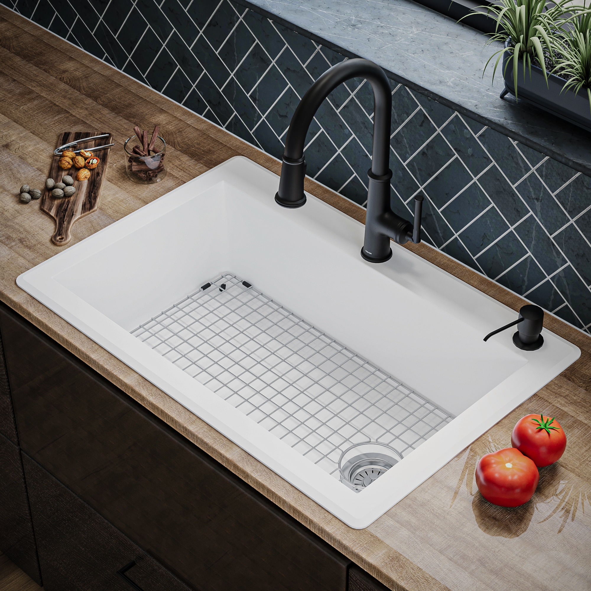 Karran QT-670-WH-PK1 Kitchen-Sinks - View #13