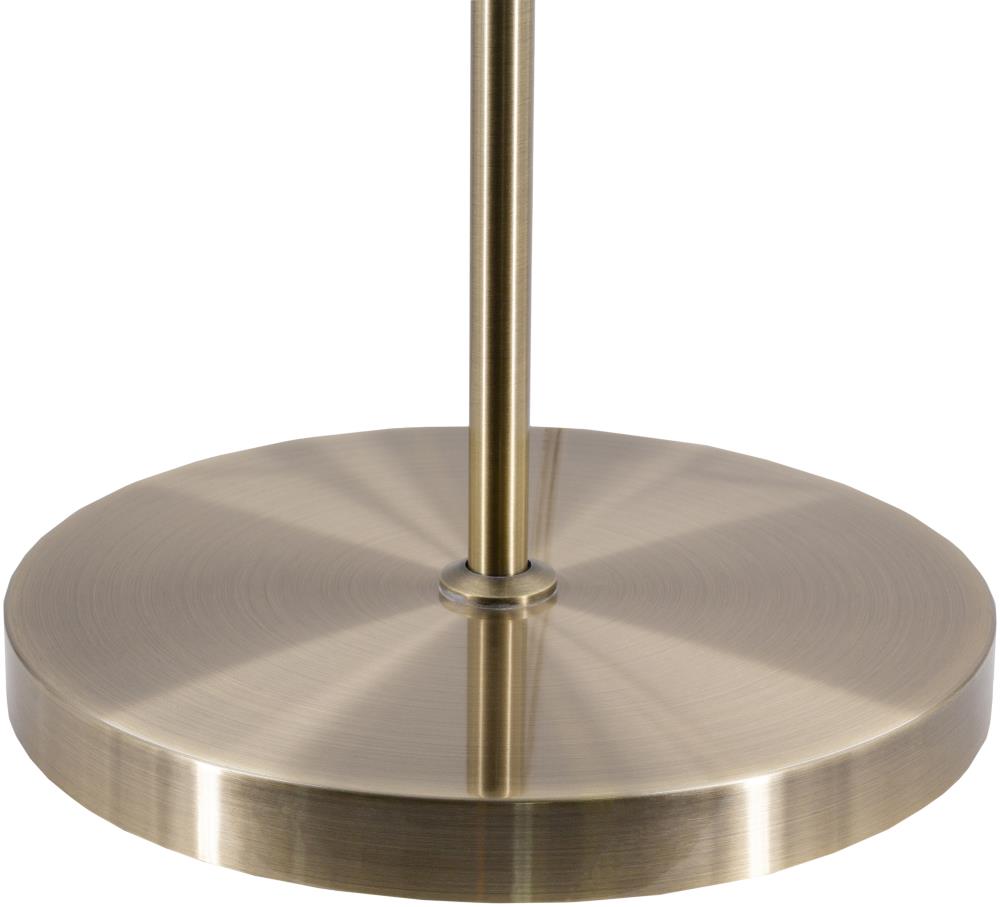 Jace Adjustable 63.5'' White and Metallic Floor Lamp