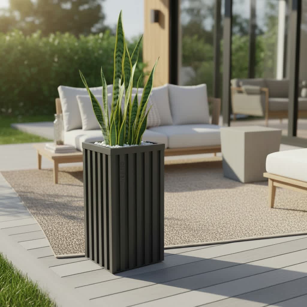 Vynxaria LEXY4468DJHWHYP018 Planter-Window-Box - View #3