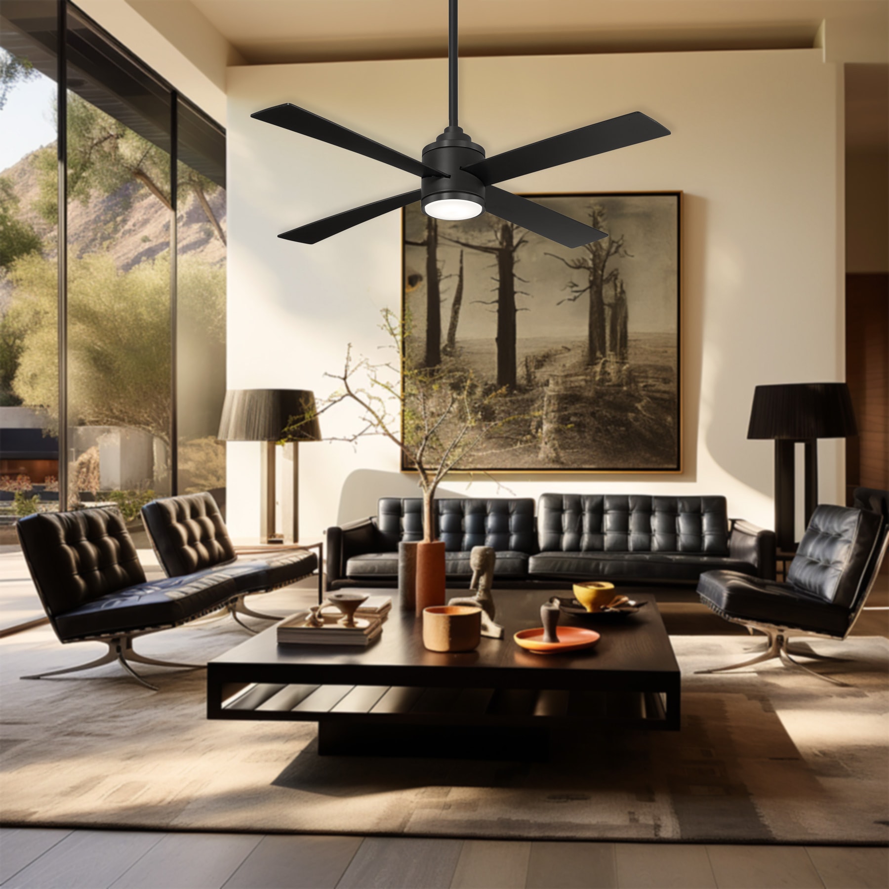 Minka Aire F796L-CL Ceiling-Fans - View #3