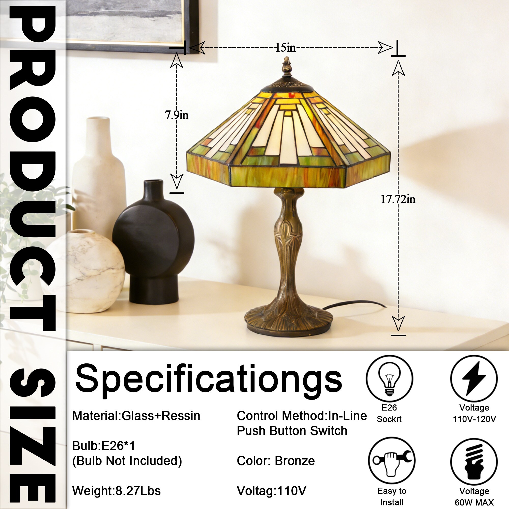 EFPERFECT MPN-DS-TR28 Table-Lamps - View #3
