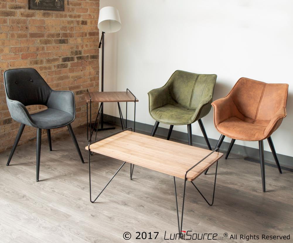 LumiSource TBC-LOFT WL+BK Coffee-Tables - View #7