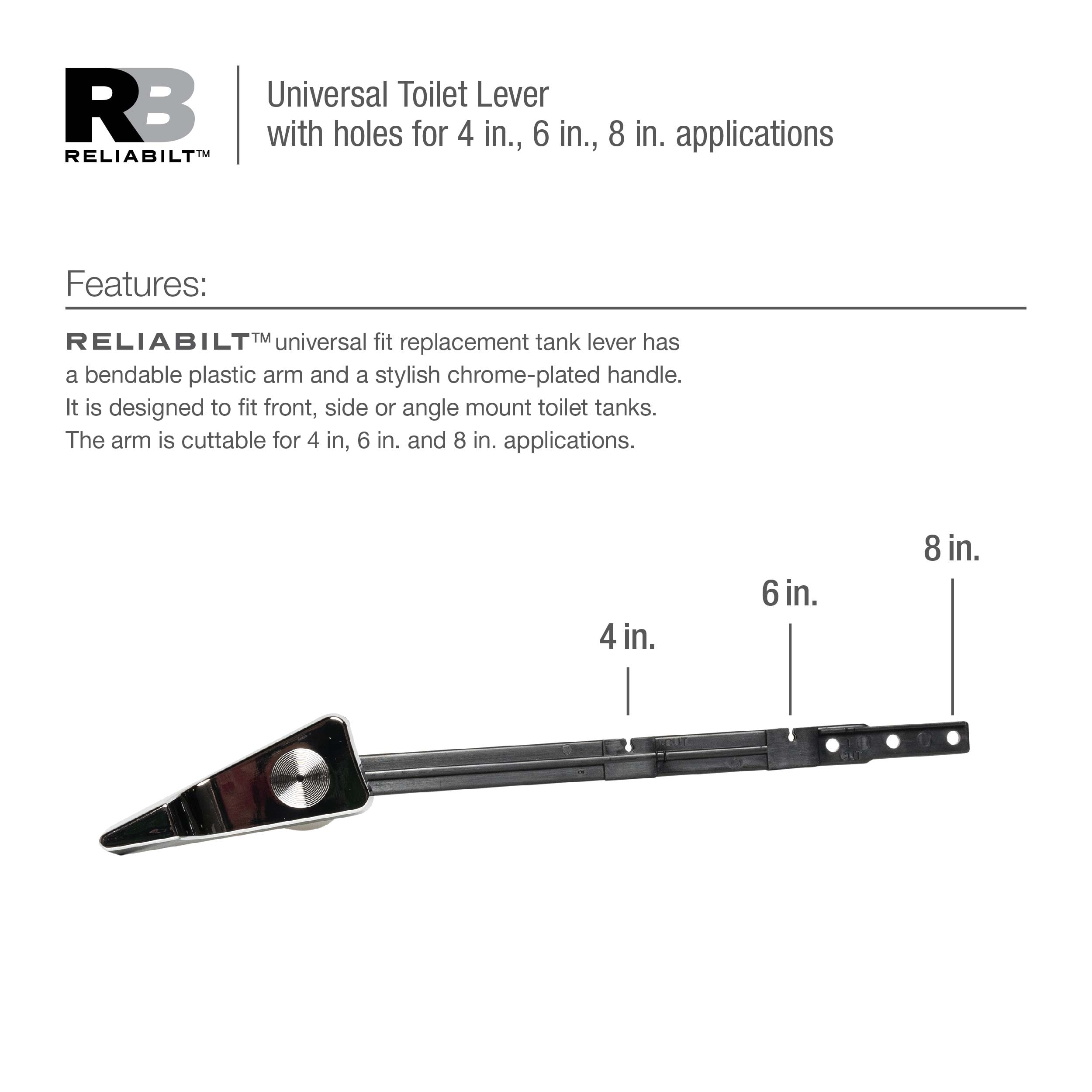 RELIABILT RB836-26 Flush-Lever - View #5