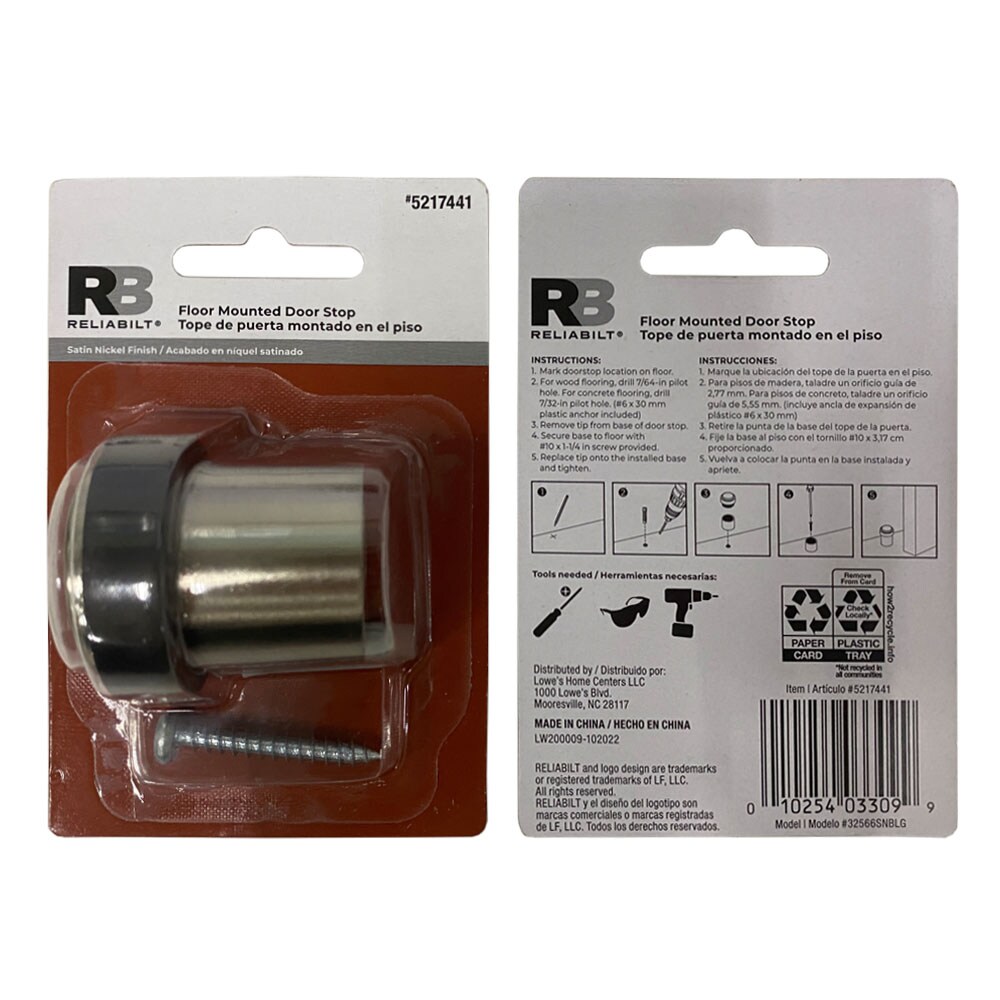 RELIABILT 32566SNBLG Door-Bumpers-Stops2 - View #7