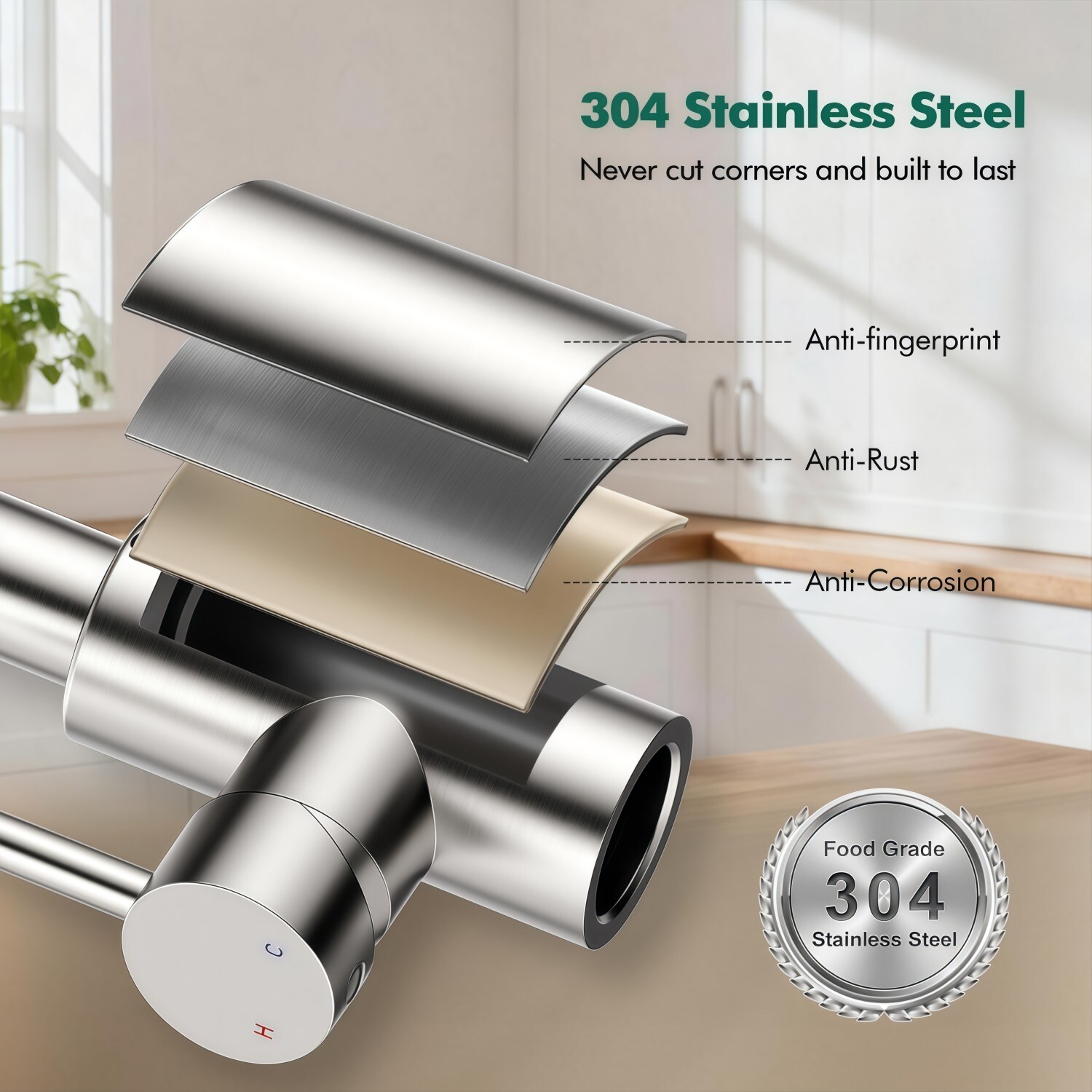 Numhew NHWILL37001 Kitchen-Faucets - View #6