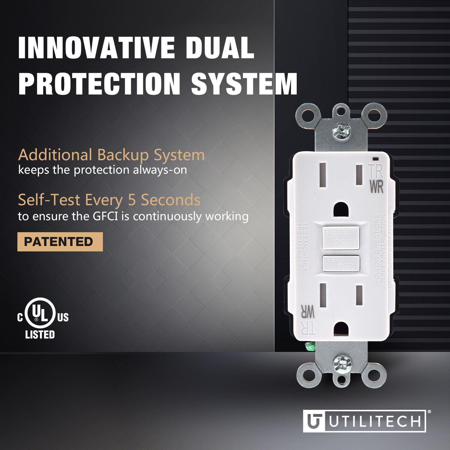 Utilitech G1915TW-WH2 receptacles - View #3