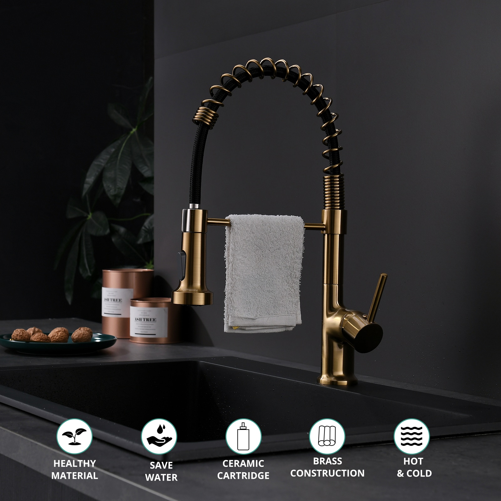 Fapully FA-B-1002G Kitchen-Faucets - View #11