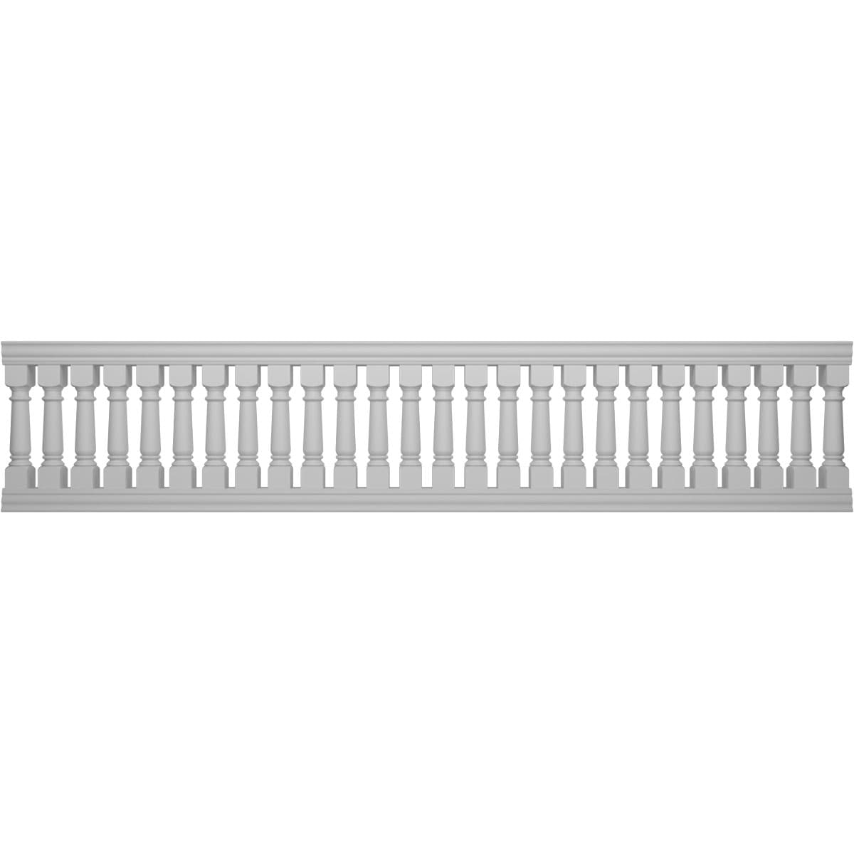 Ekena Millwork FiberThane Wellington Fiberglass Deck Rail Kit